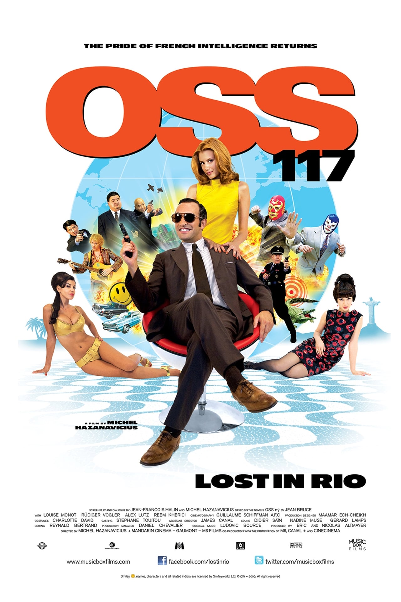 OSS 117: Lost in Rio (2009) 192Kbps 23.976Fps 48Khz 2.0Ch DigitalTV Turkish Audio TAC