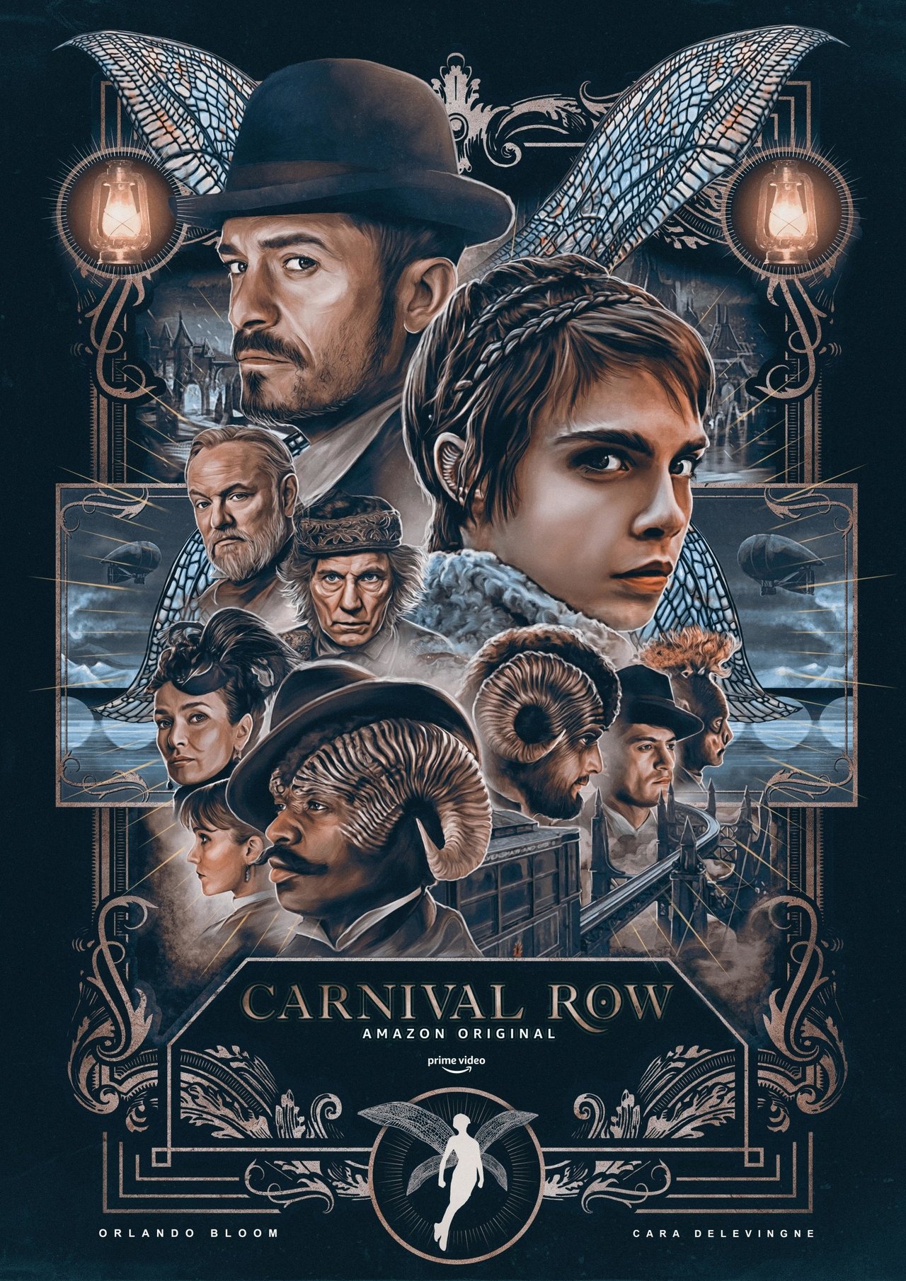 Carnival Row (2019) S1 EP01&EP08 640Kbps 24Fps 48Khz 5.1Ch DD+ AMZN E-AC3 Turkish Audio TAC