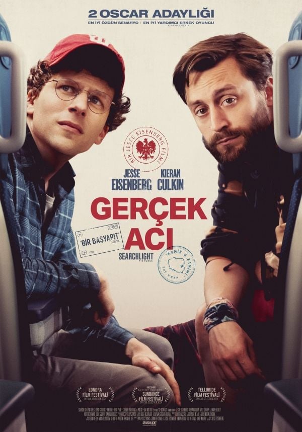 A Real Pain (2024) 192Kbps 23.976Fps 48Khz 2.0Ch DigitalTV Turkish Audio TAC