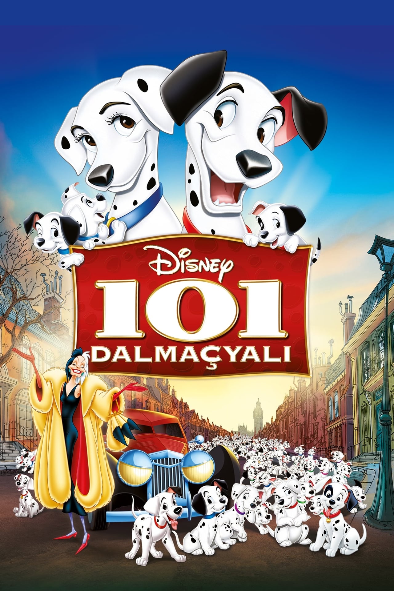 One Hundred and One Dalmatians (1961) 640Kbps 23.976Fps 48Khz 5.1Ch BluRay Turkish Audio TAC