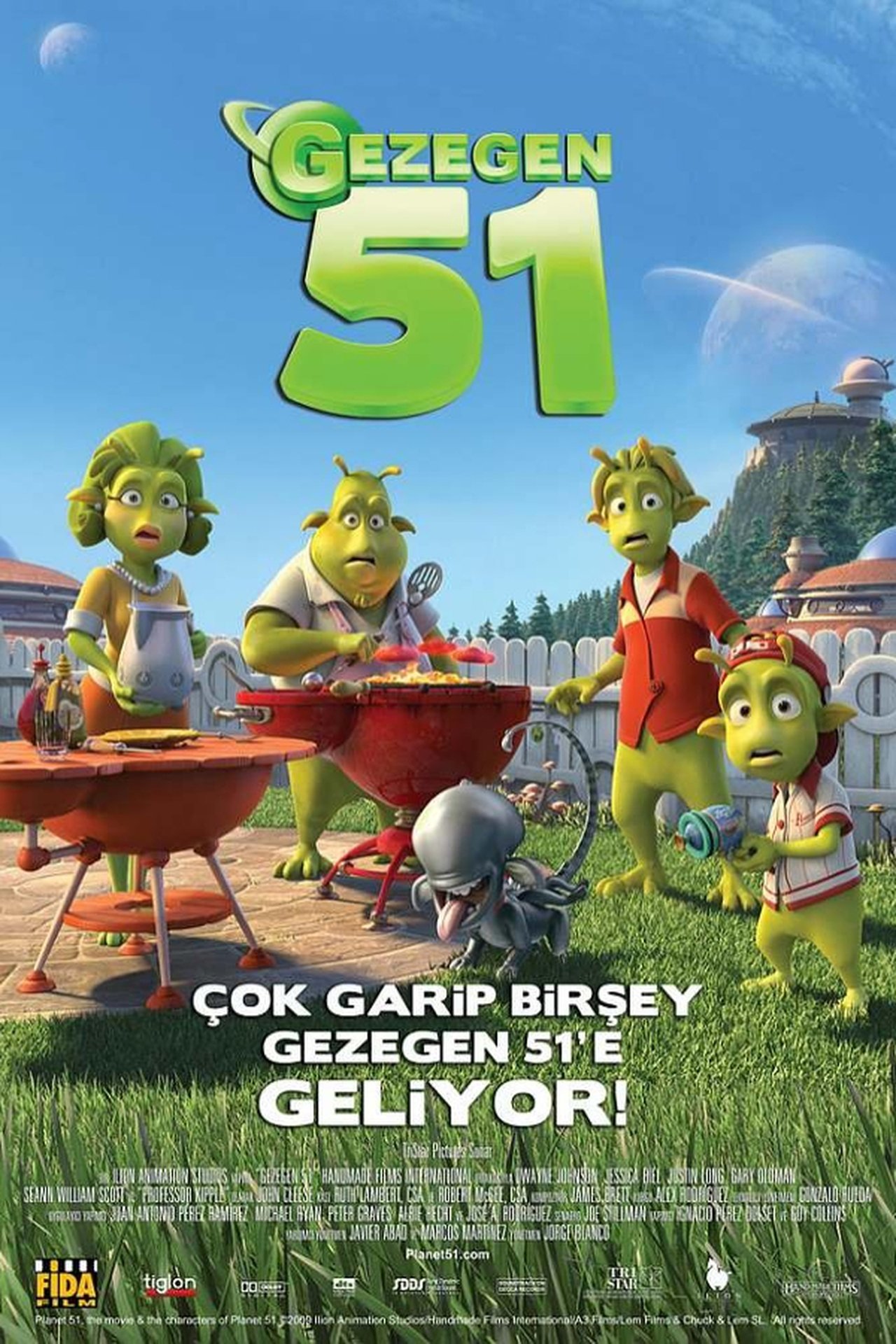 Planet 51 (2009) 384Kbps 24Fps 48Khz 5.1Ch DVD Turkish Audio TAC