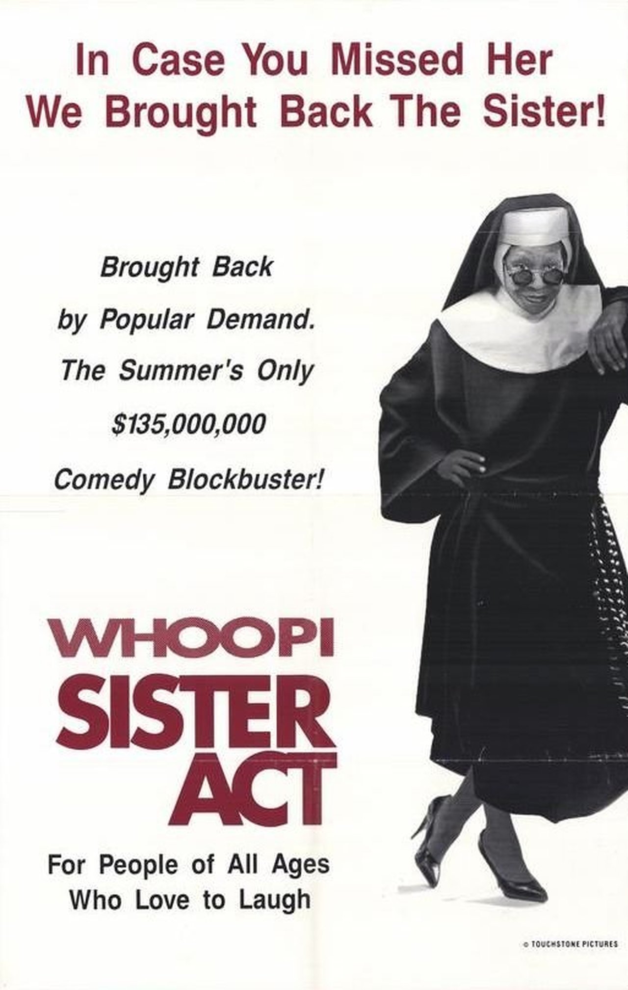 Sister Act (1992) 128Kbps 23.976Fps 48Khz 2.0Ch Disney+ DD+ E-AC3 Turkish Audio TAC