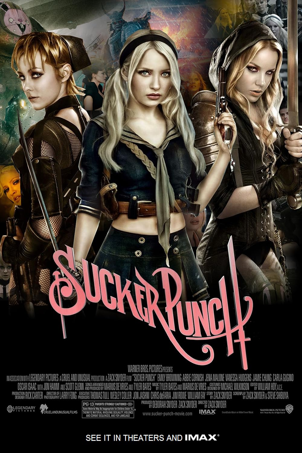Sucker Punch (2011) Theatrical Cut 192Kbps 23.976Fps 48Khz 2.0Ch DVD Turkish Audio TAC