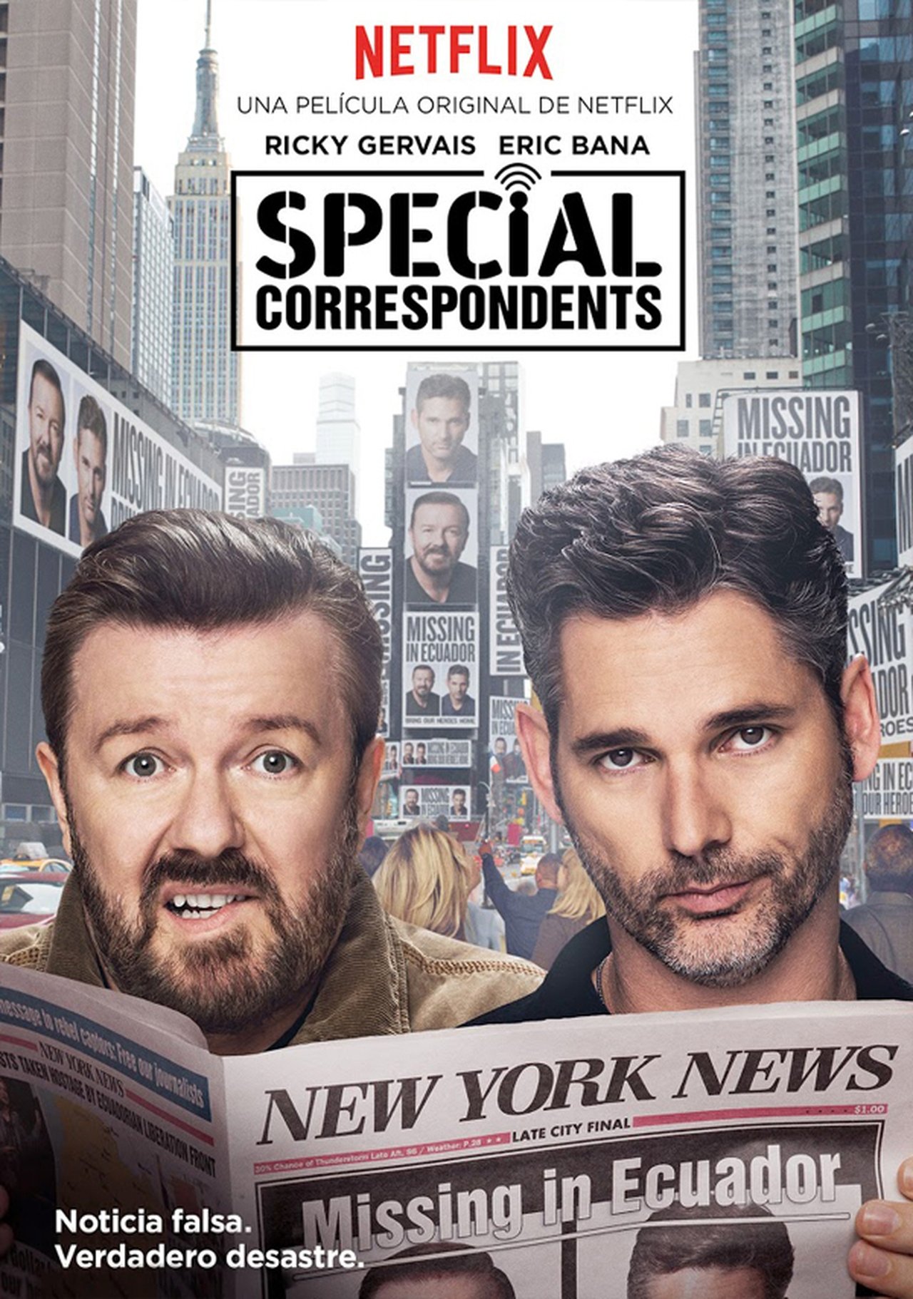 Special Correspondents (2016) 640Kbps 24Fps 48Khz 5.1Ch DD+ NF E-AC3 Turkish Audio TAC