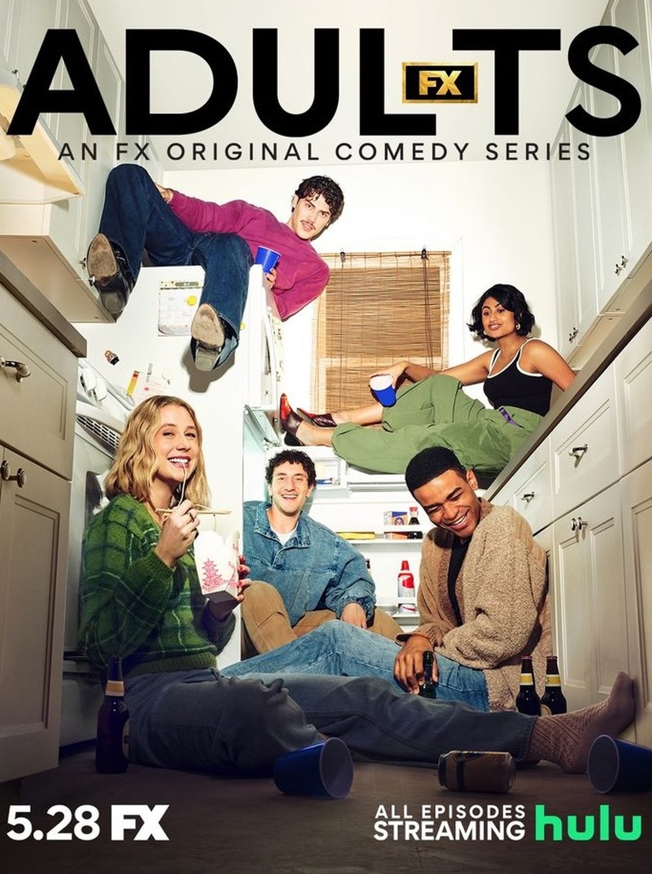 Adults (2025) S1 EP01&EP08 256Kbps 23.976Fps 48Khz 5.1Ch Disney+ DD+ E-AC3 Turkish Audio TAC