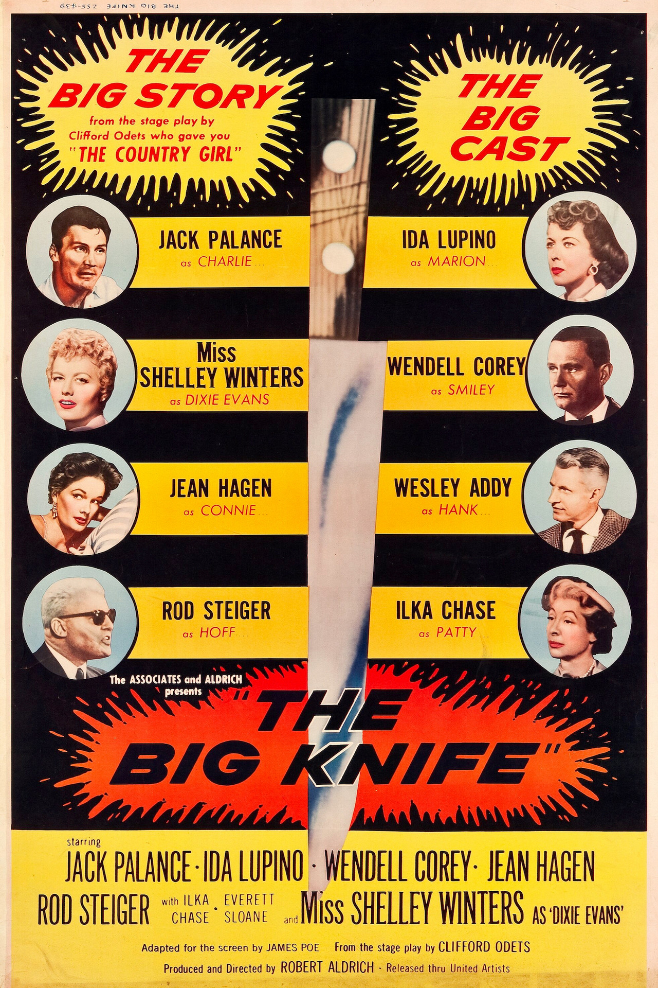 The Big Knife (1955) 192Kbps 23.976Fps 48Khz 2.0Ch DigitalTV Turkish Audio TAC