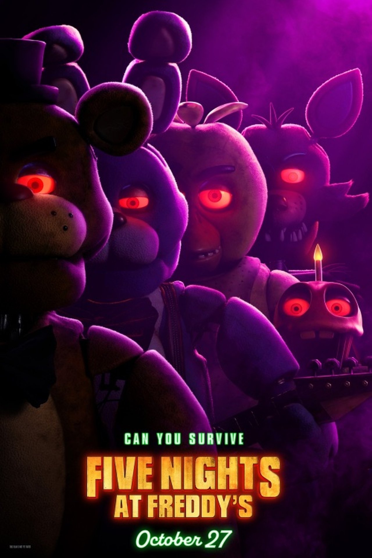 Five Nights at Freddy's (2023) 640Kbps 23.976Fps 48Khz 5.1Ch DD+ AMZN E-AC3 Turkish Audio TAC