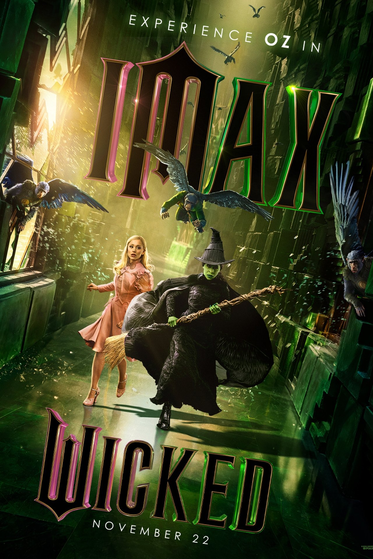 Wicked (2024) 640Kbps 23.976Fps 48Khz 5.1Ch DD+ AMZN E-AC3 Turkish Audio TAC