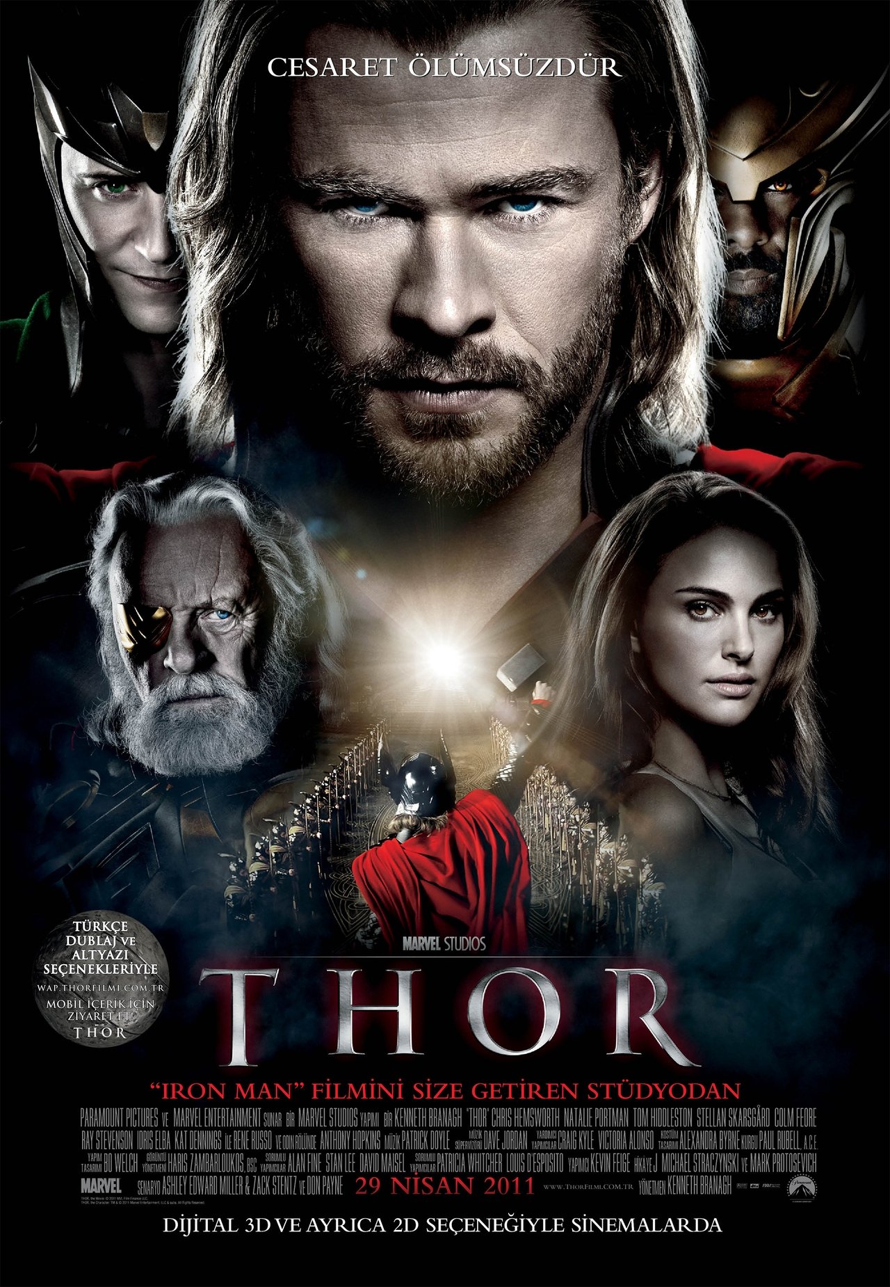 Thor (2011) 640Kbps 23.976Fps 48Khz 5.1Ch BluRay Turkish Audio TAC