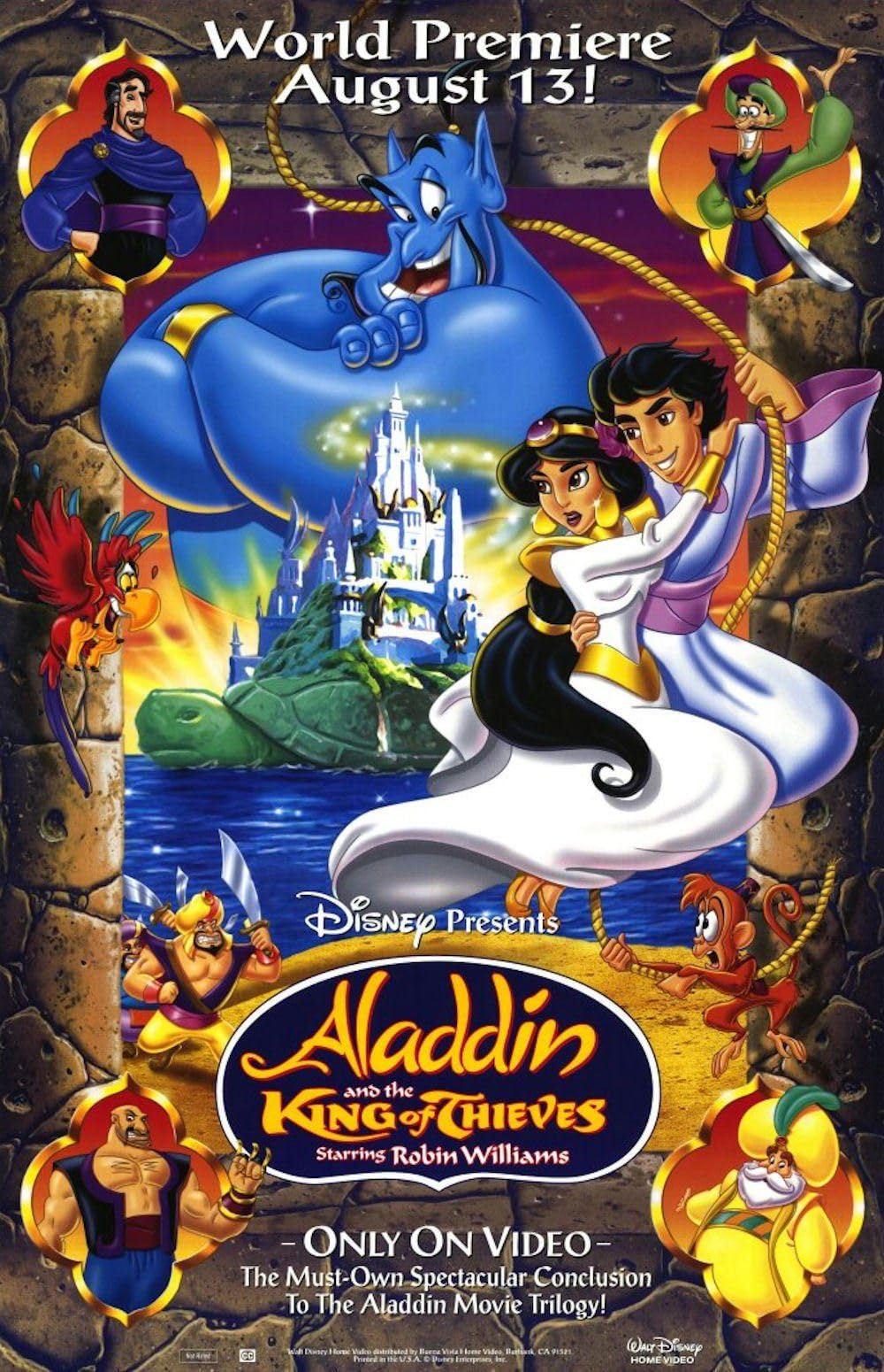 Aladdin and the King of Thieves (1996) 128Kbps 23.976Fps 48Khz 2.0Ch Disney+ DD+ E-AC3 Turkish Audio TAC