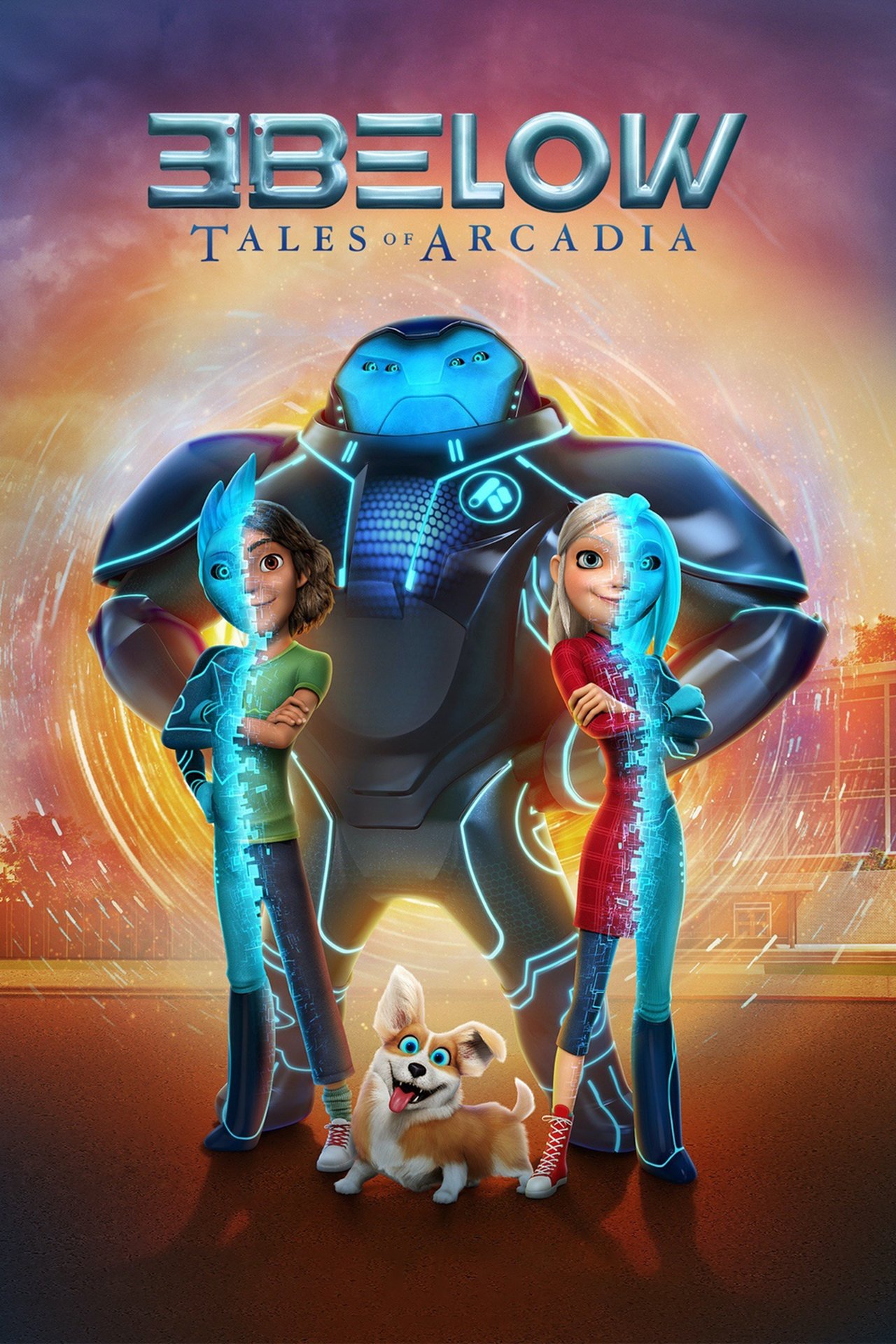 3Below: Tales of Arcadia (2019) S2 EP01&EP13 640Kbps 23.976Fps 48Khz 5.1Ch DD+ NF E-AC3 Turkish Audio TAC
