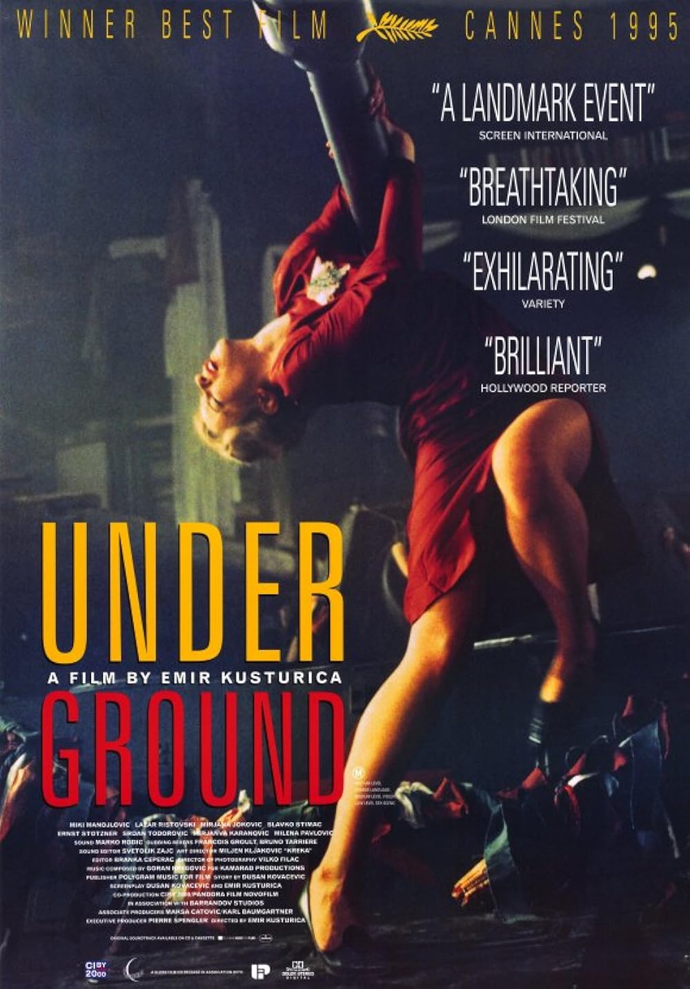 Underground (1995) 192Kbps 23.976Fps 48Khz 2.0Ch DVD Turkish Audio TAC