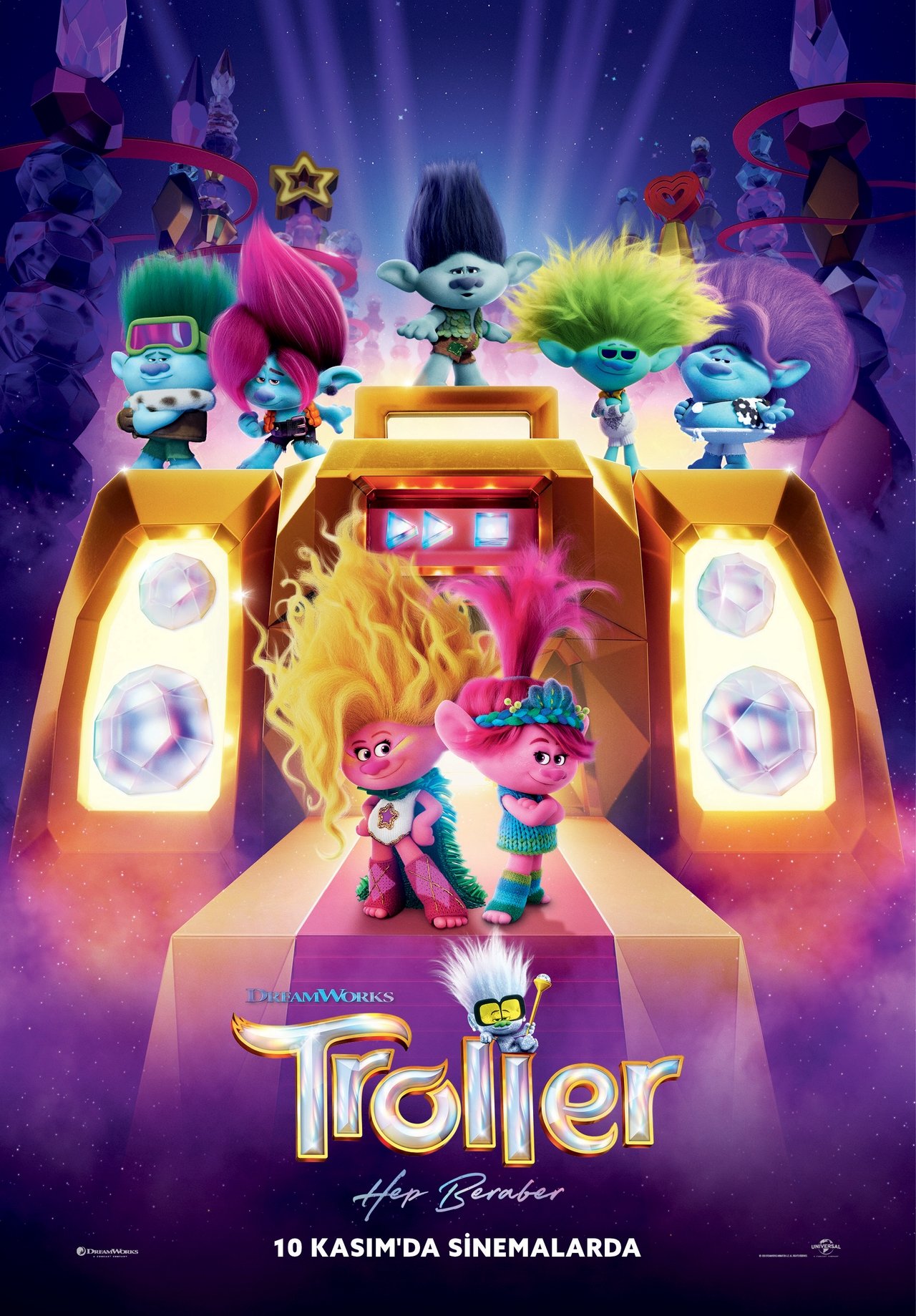 Trolls Band Together (2023) 384Kbps 23.976Fps 48Khz 5.1Ch iTunes Turkish Audio TAC