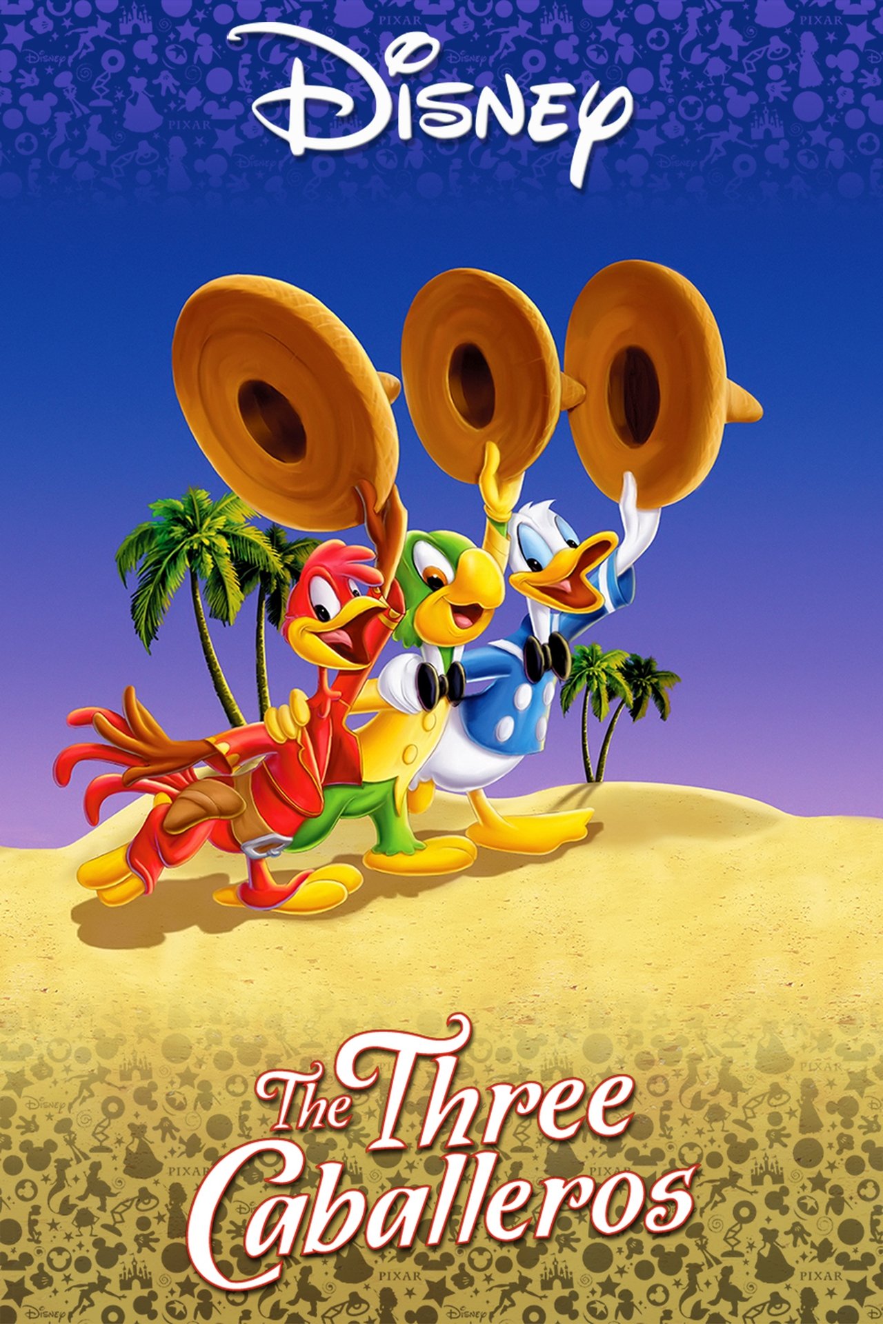 The Three Caballeros (1944) 128Kbps 23.976Fps 48Khz 2.0Ch Disney+ DD+ E-AC3 Turkish Audio TAC