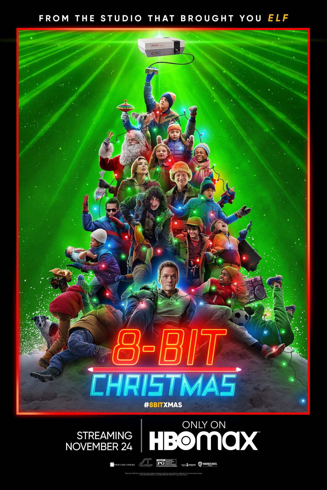 8-Bit Christmas (2021) 256Kbps 23.976Fps 48Khz 5.1Ch DD+ E-AC3 HBO Max Turkish Audio TAC
