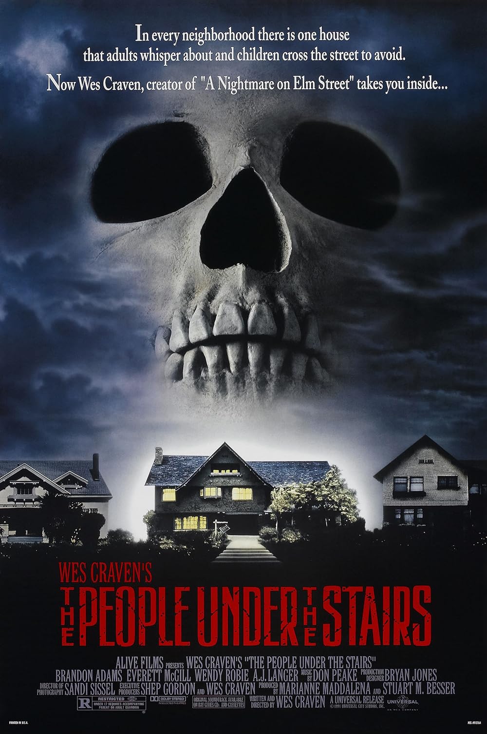 The People Under the Stairs (1991) 192Kbps 23.976Fps 48Khz 2.0Ch DVD Turkish Audio TAC