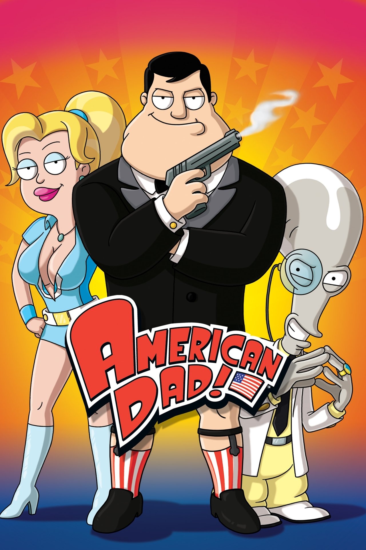 American Dad! (2005) S1 EP01&EP13 128Kbps 23.976Fps 48Khz 2.0Ch Disney+ DD+ E-AC3 Turkish Audio TAC