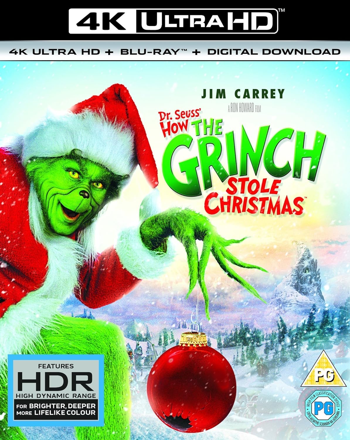 How the Grinch Stole Christmas (2000) 768Kbps 23.976Fps 48Khz 5.1Ch UHD BluRay Turkish Audio TAC