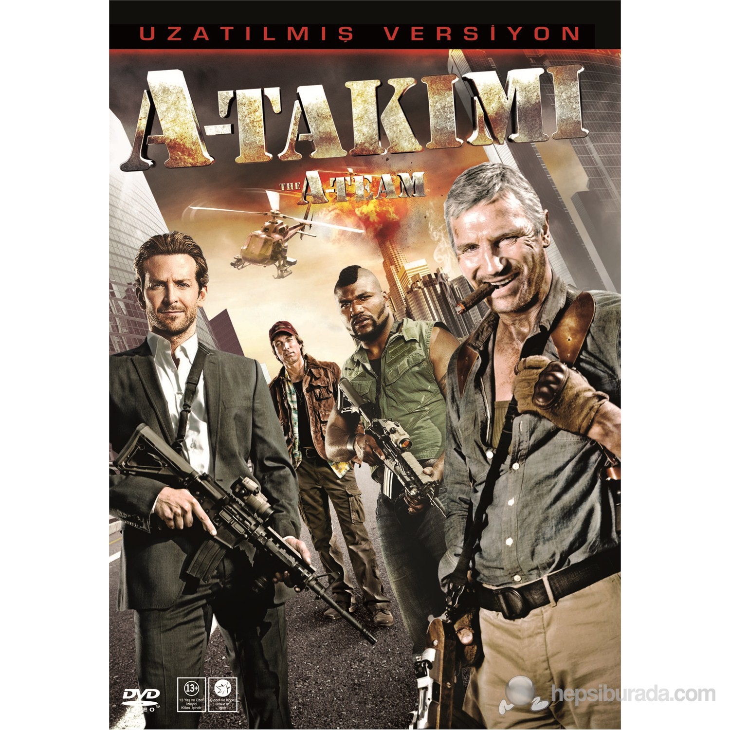 The A-Team (2010) Extended Cut 448Kbps 23.976Fps 48Khz 5.1Ch DVD Turkish Audio TAC