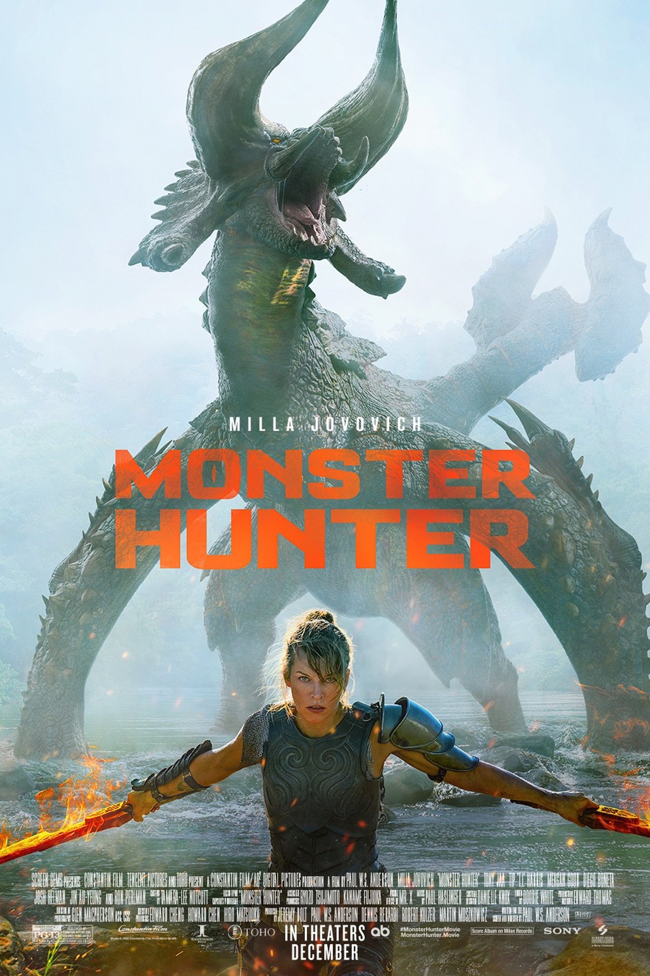 Monster Hunter (2020) 640Kbps 23.976Fps 48Khz 5.1Ch DD+ NF E-AC3 Turkish Audio TAC