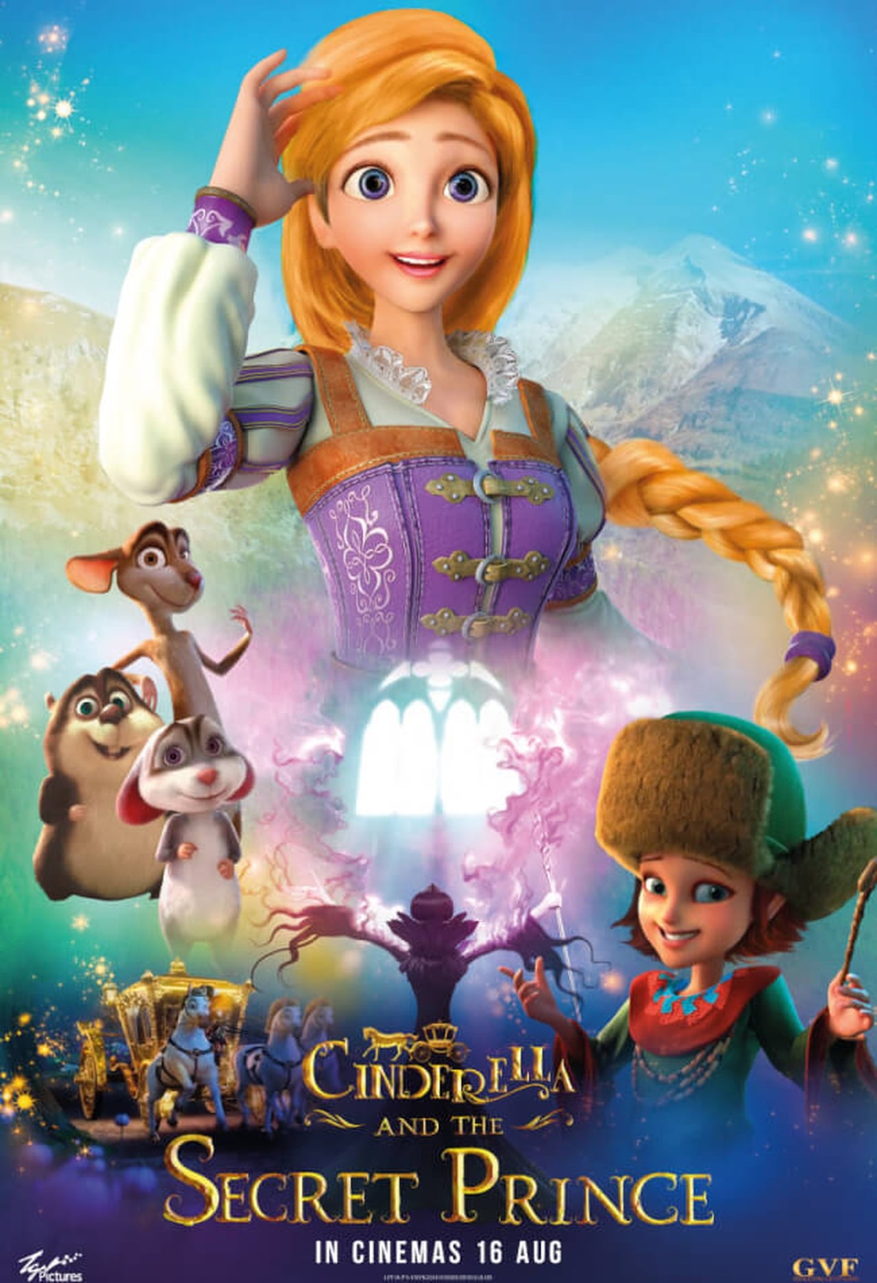 Cinderella and the Secret Prince (2018) 192Kbps 24Fps 48Khz 2.0Ch iTunes Turkish Audio TAC