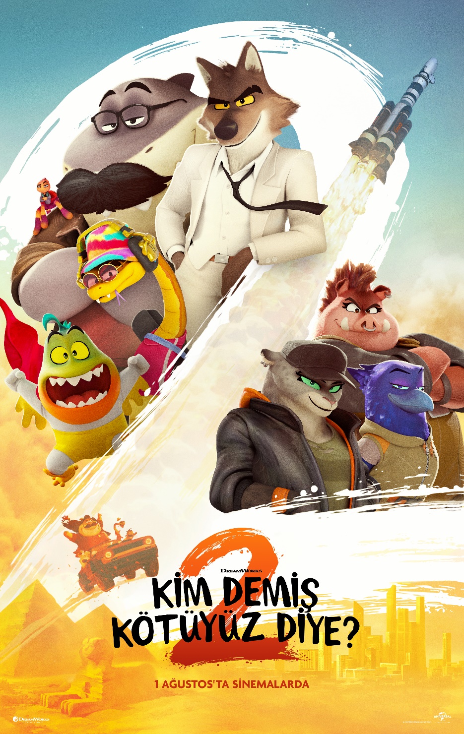 The Bad Guys 2 (2025) 640Kbps 23.976Fps 48Khz 5.1Ch DD+ AMZN E-AC3 Turkish Audio TAC