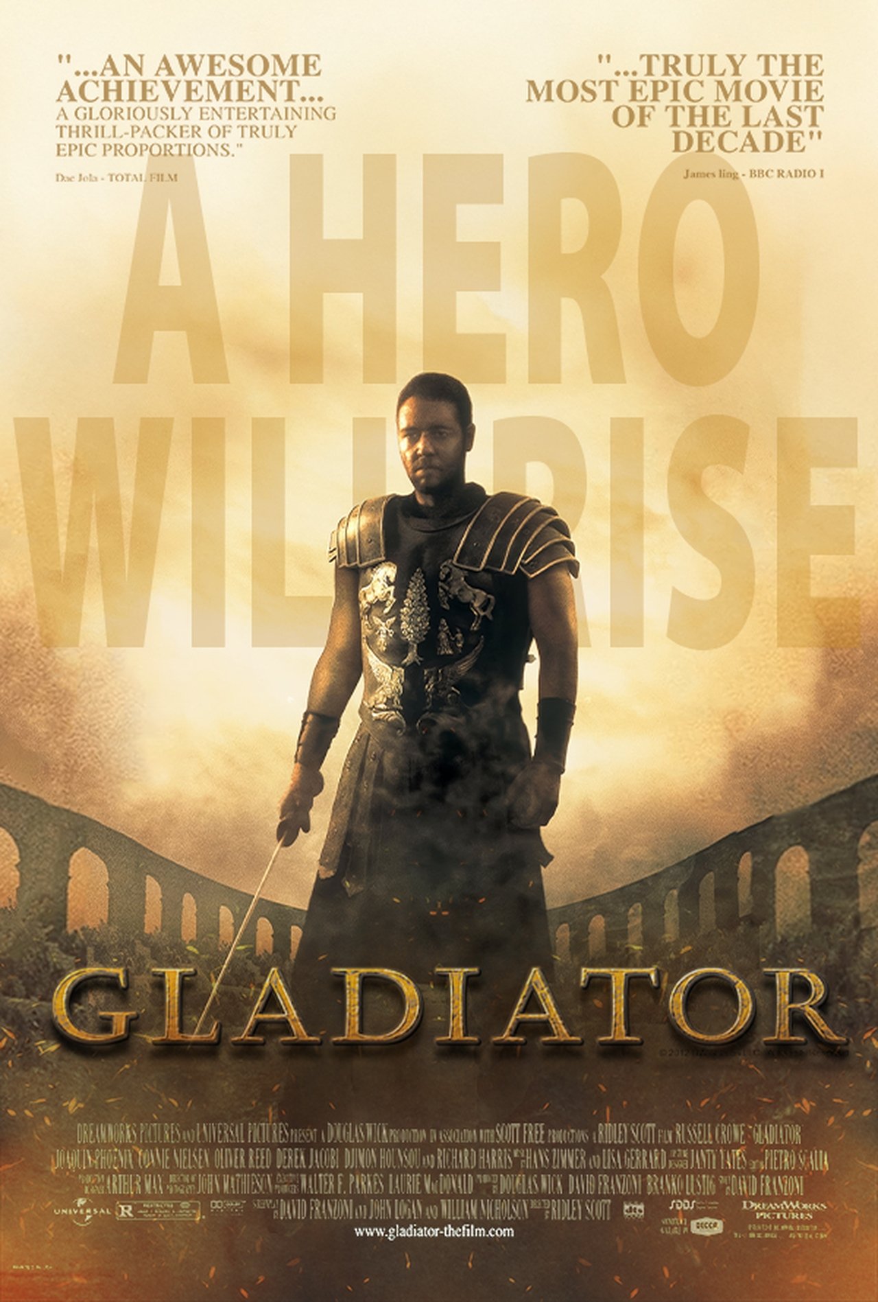 Gladiator (2000) Theatrical Cut 256Kbps 23.976Fps 48Khz 5.1Ch Disney+ DD+ E-AC3 Turkish Audio TAC