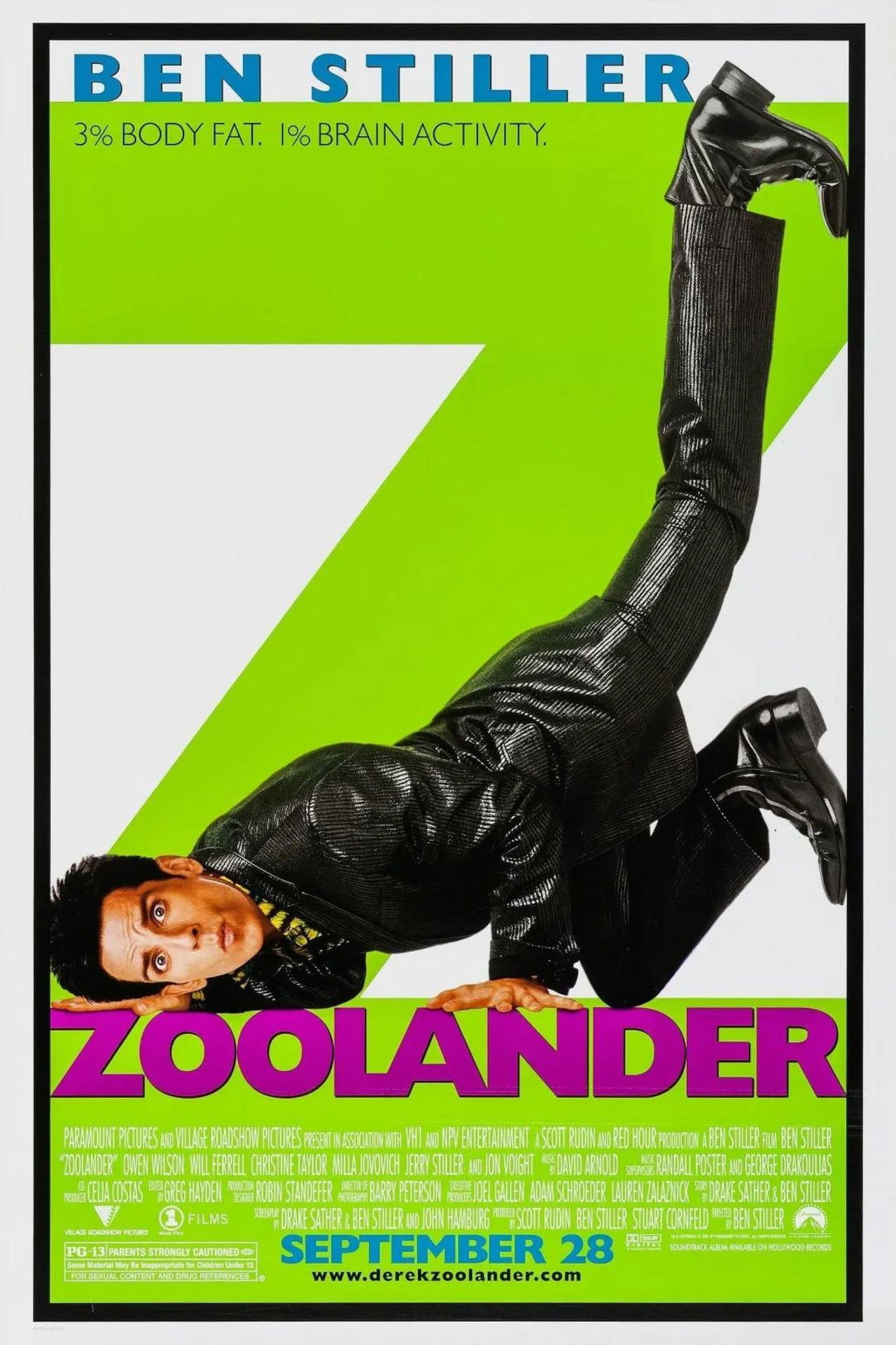 Zoolander (2001) 192Kbps 23.976Fps 48Khz 2.0Ch DigitalTV Turkish Audio TAC