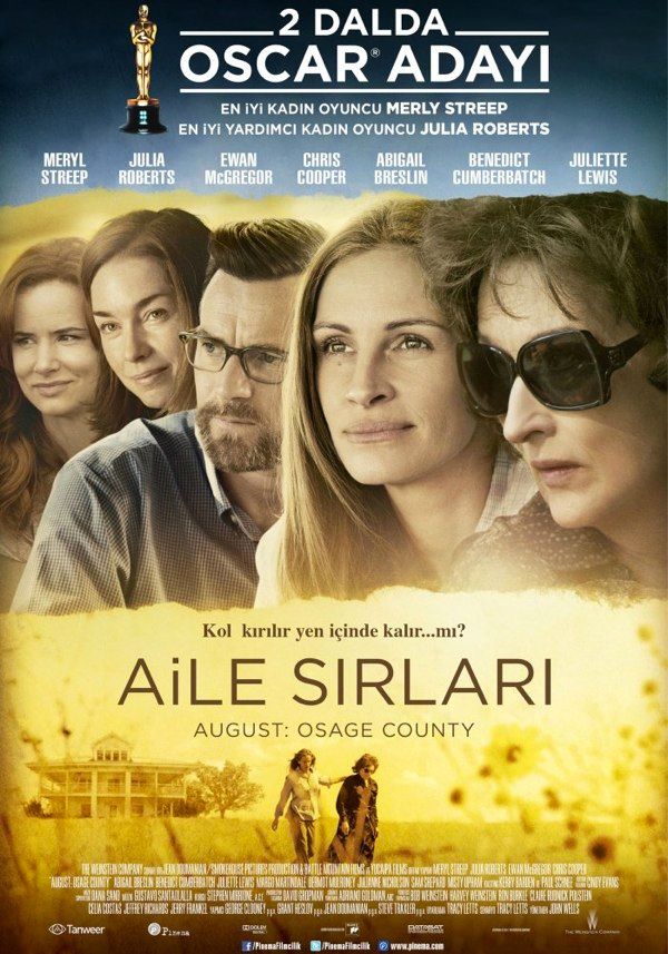 August: Osage County (2013) 192Kbps 23.976Fps 48Khz 2.0Ch DigitalTV Turkish Audio TAC