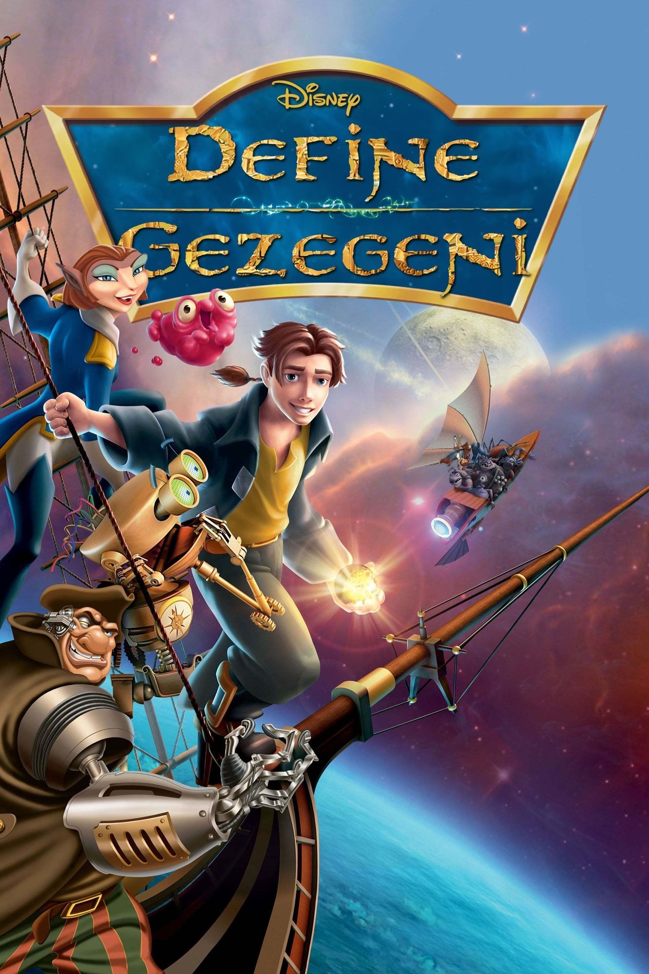 Treasure Planet (2002) 640Kbps 23.976Fps 48Khz 5.1Ch DD+ NF E-AC3 Turkish Audio TAC
