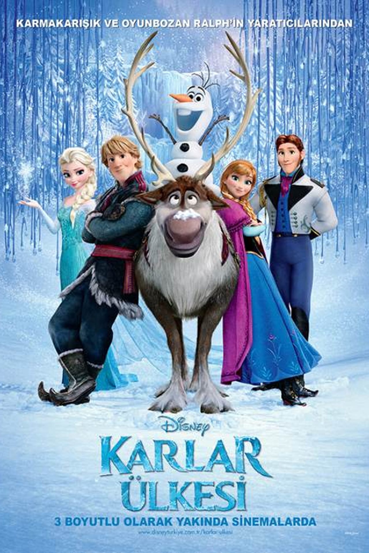 Frozen (2013) 256Kbps 23.976Fps 48Khz 5.1Ch Disney+ DD+ E-AC3 Turkish Audio TAC