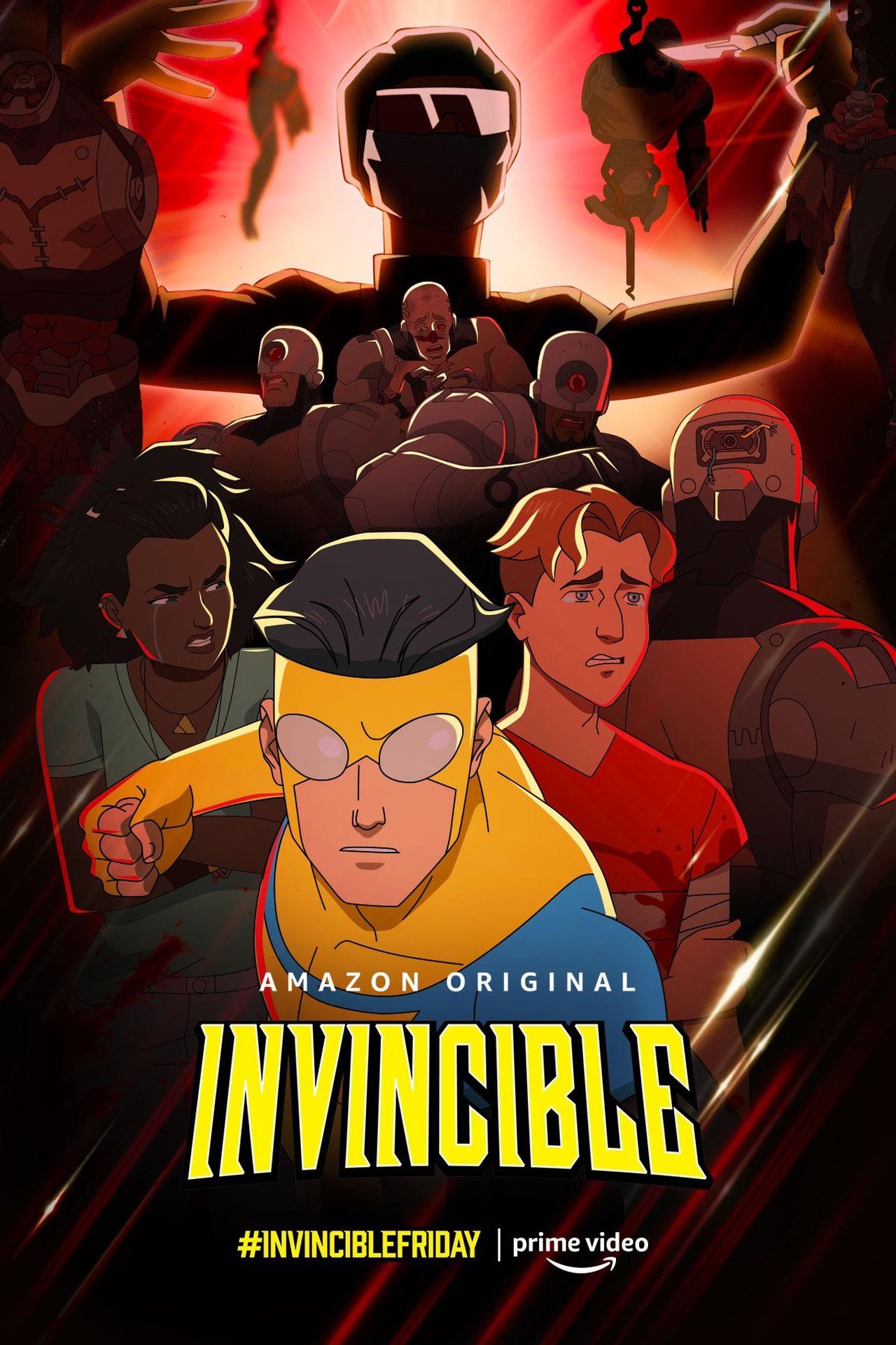 Invincible (2021) S1 EP01&EP08 640Kbps 24Fps 48Khz 5.1Ch DD+ AMZN E-AC3 Turkish Audio TAC