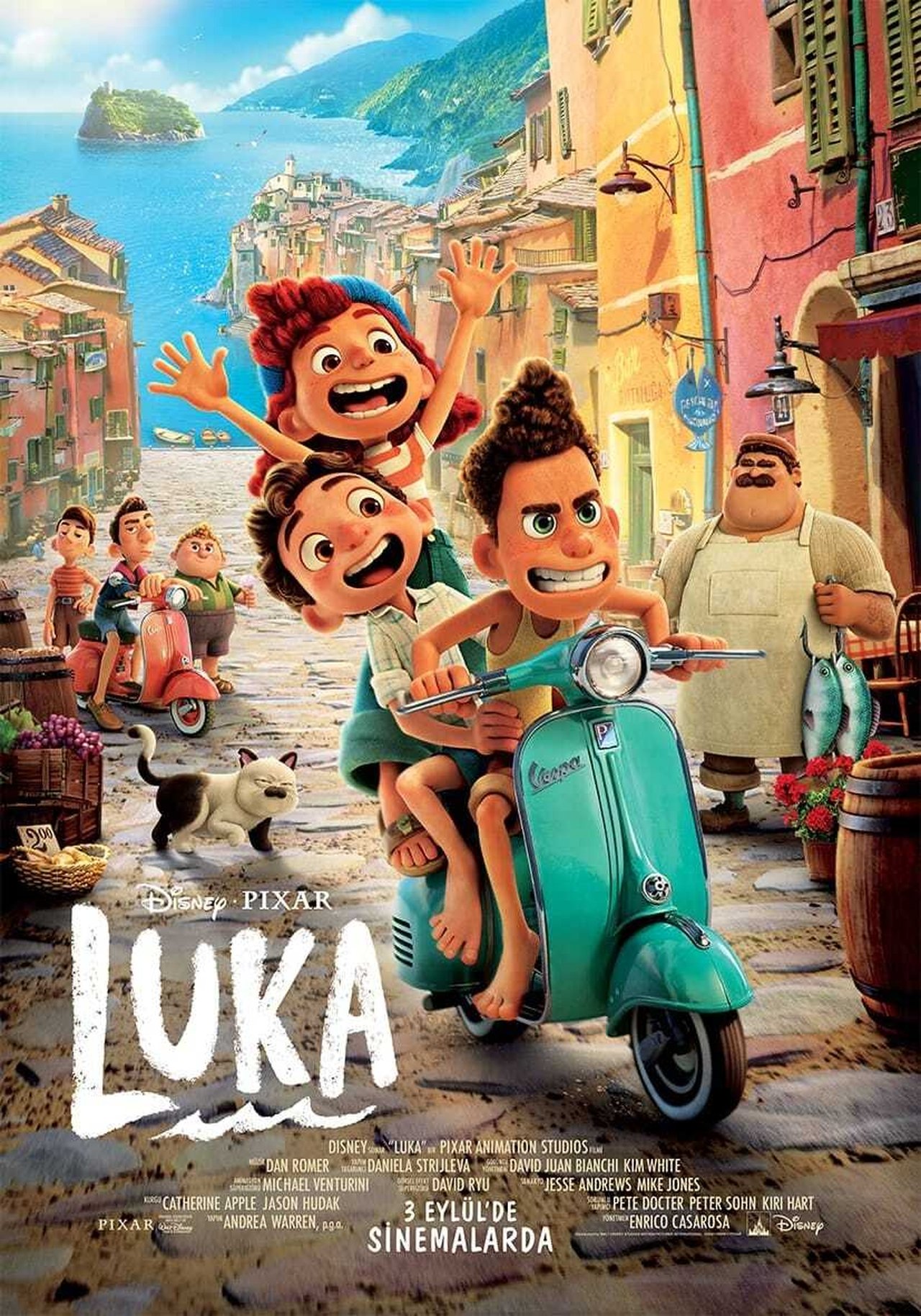 Luca (2021) 384Kbps 23.976Fps 48Khz 5.1Ch iTunes Turkish Audio TAC