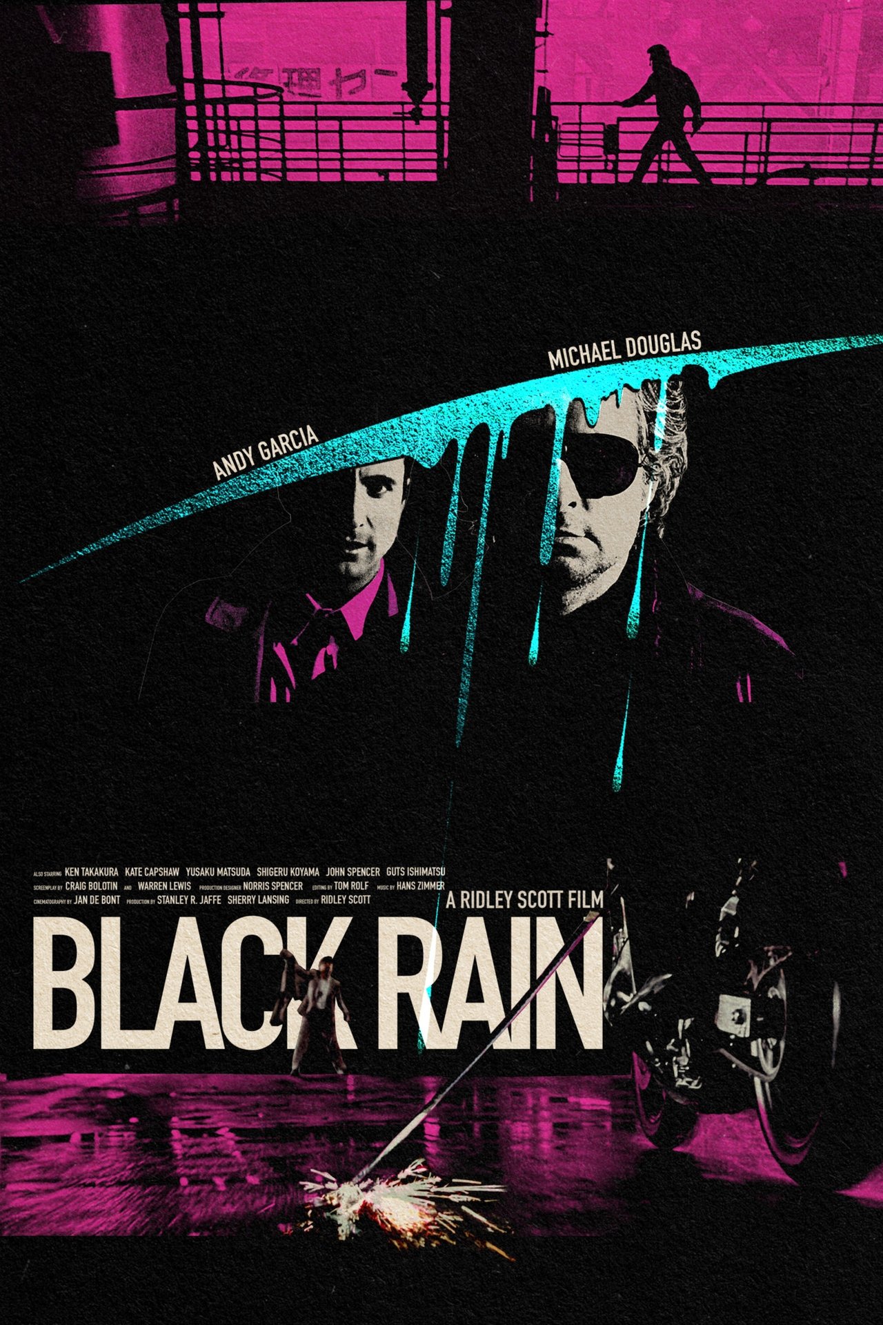 Black Rain (1989) 192Kbps 23.976Fps 48Khz 2.0Ch DigitalTV Turkish Audio TAC