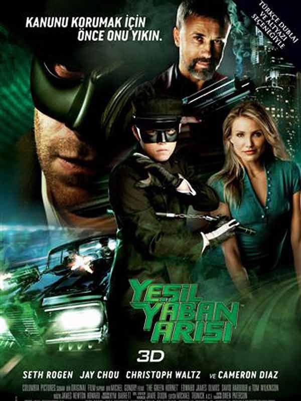 The Green Hornet (2011) 192Kbps 23.976Fps 48Khz 2.0Ch DigitalTV Turkish Audio TAC