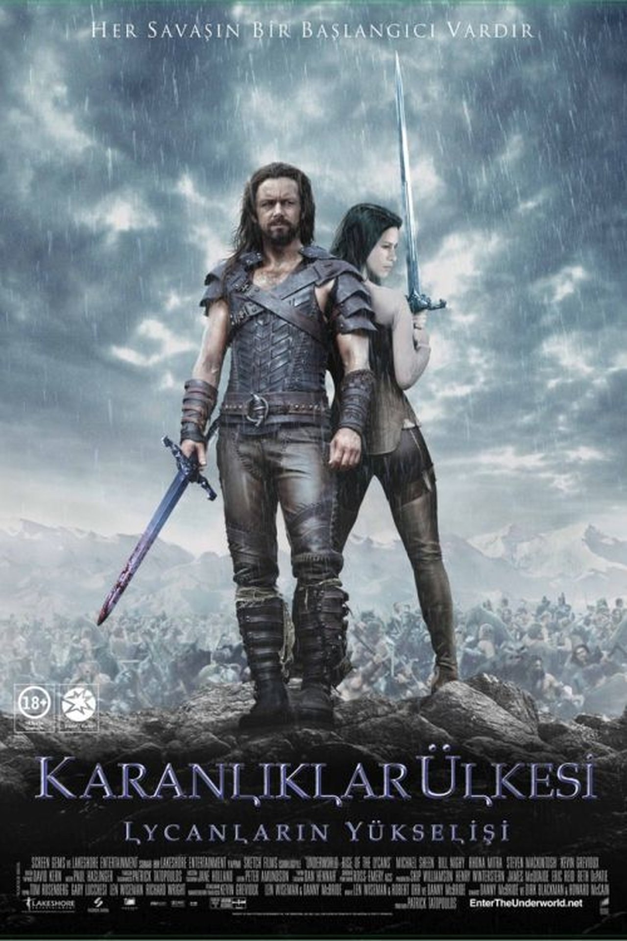 Underworld: Rise of the Lycans (2009) 224Kbps 23.976Fps 48Khz 2.0Ch VCD Turkish Audio TAC