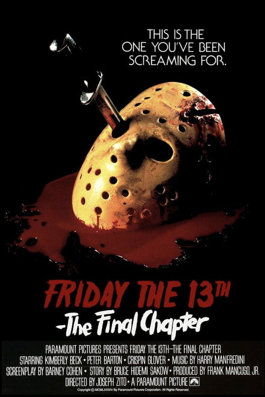 Friday the 13th: The Final Chapter (1984) 384Kbps 23.976Fps 48Khz 5.1Ch DVD Turkish Audio TAC