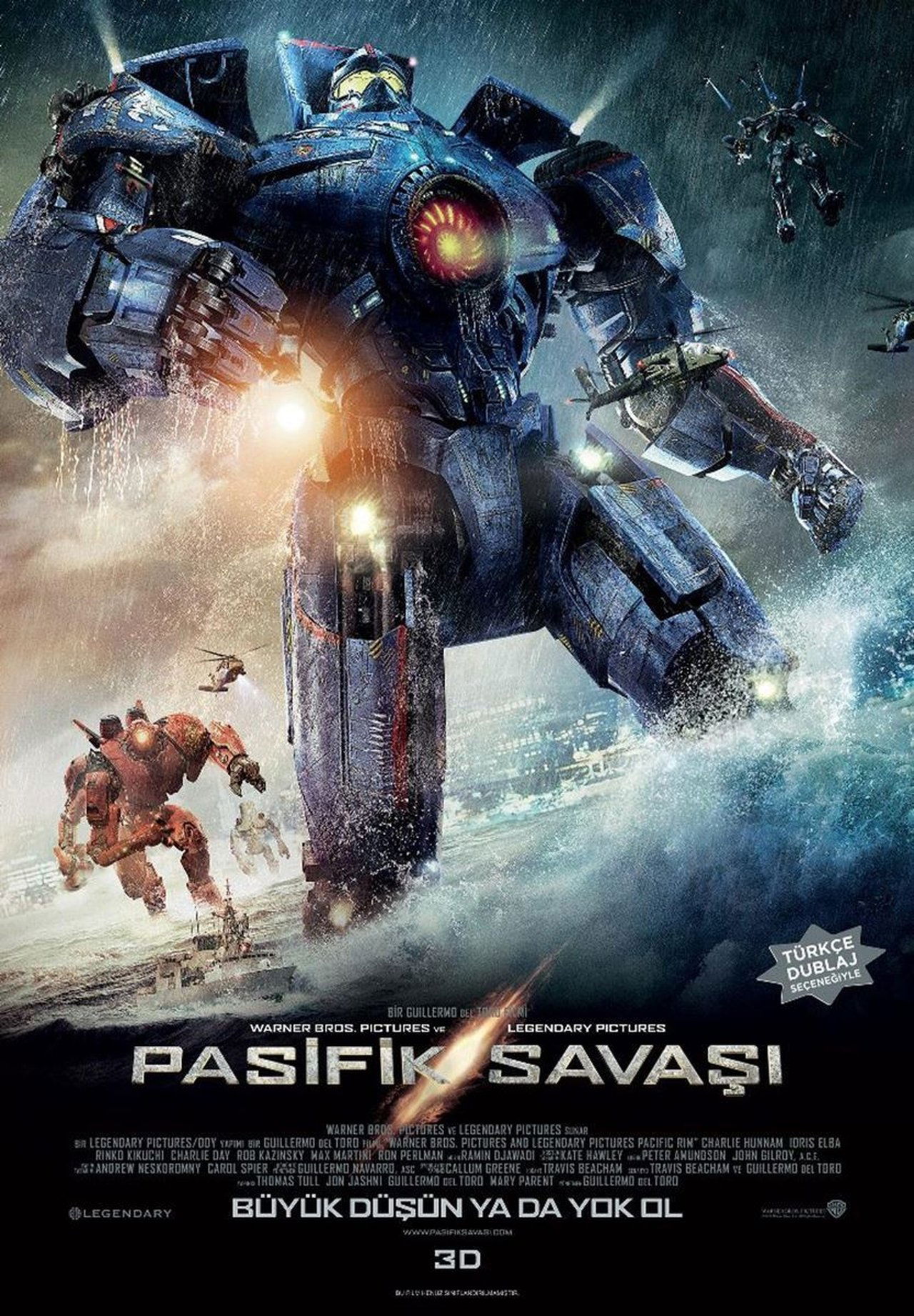 Pacific Rim (2013) 640Kbps 23.976Fps 48Khz 5.1Ch BluRay Turkish Audio TAC