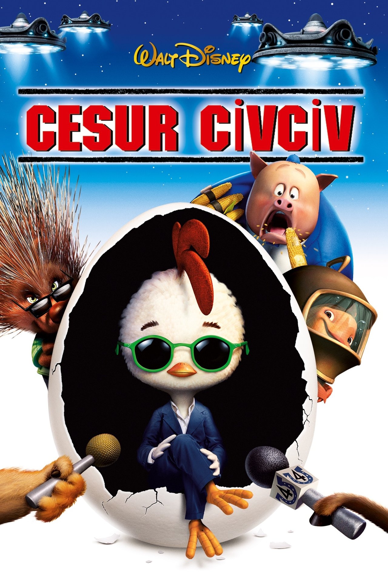 Chicken Little (2005) 256Kbps 23.976Fps 48Khz 5.1Ch Disney+ DD+ E-AC3 Turkish Audio TAC