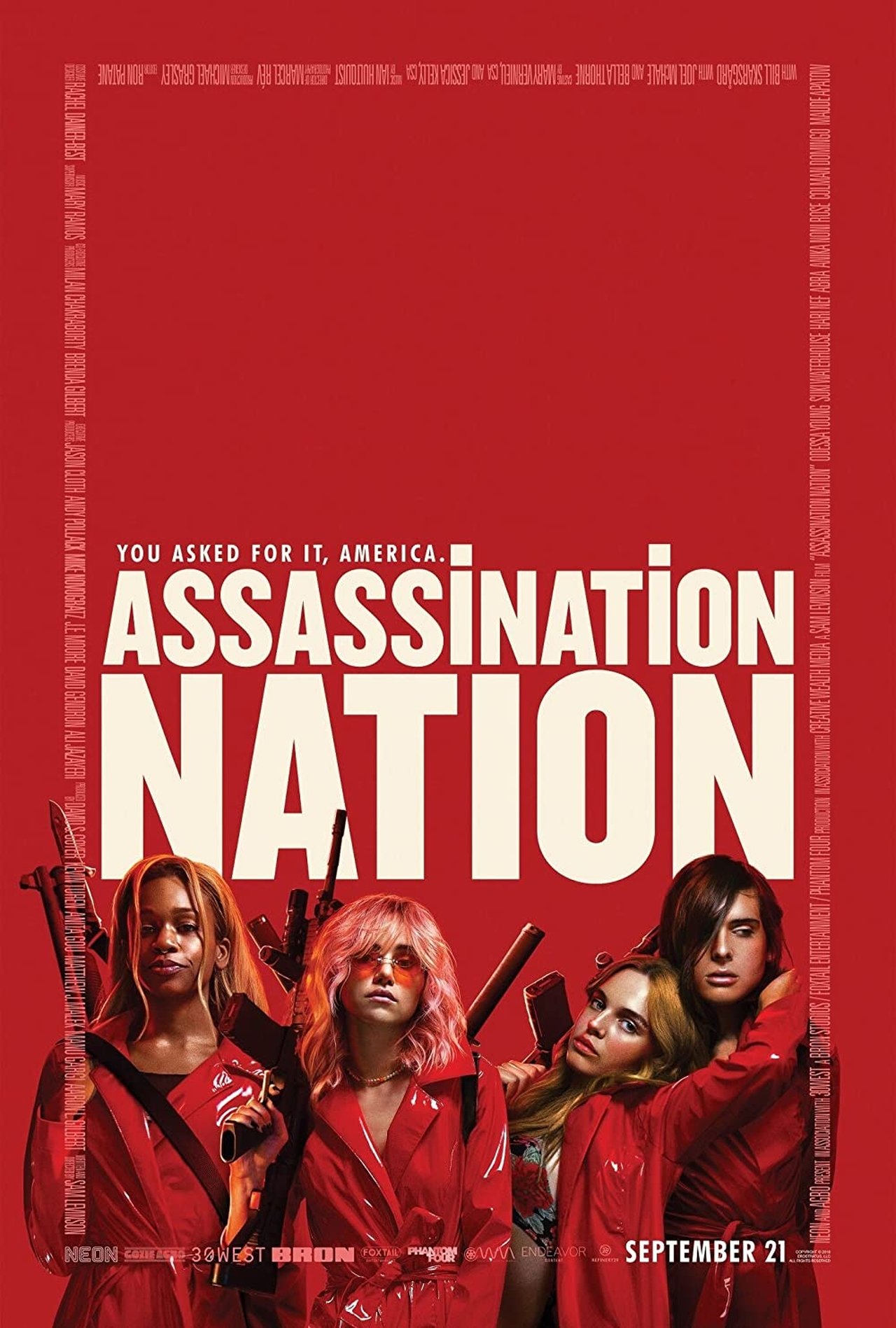 Assassination Nation (2018) 640Kbps 23.976Fps 48Khz 5.1Ch DD+ NF E-AC3 Turkish Audio TAC