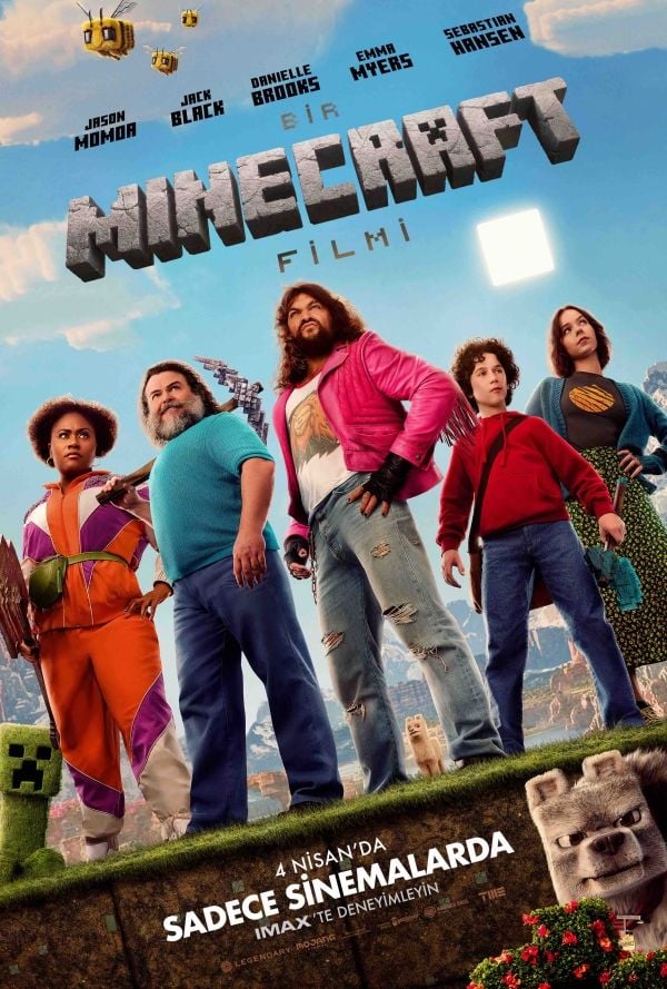 A Minecraft Movie (2025) 256Kbps 23.976Fps 48Khz 5.1Ch DD+ E-AC3 Max Turkish Audio TAC