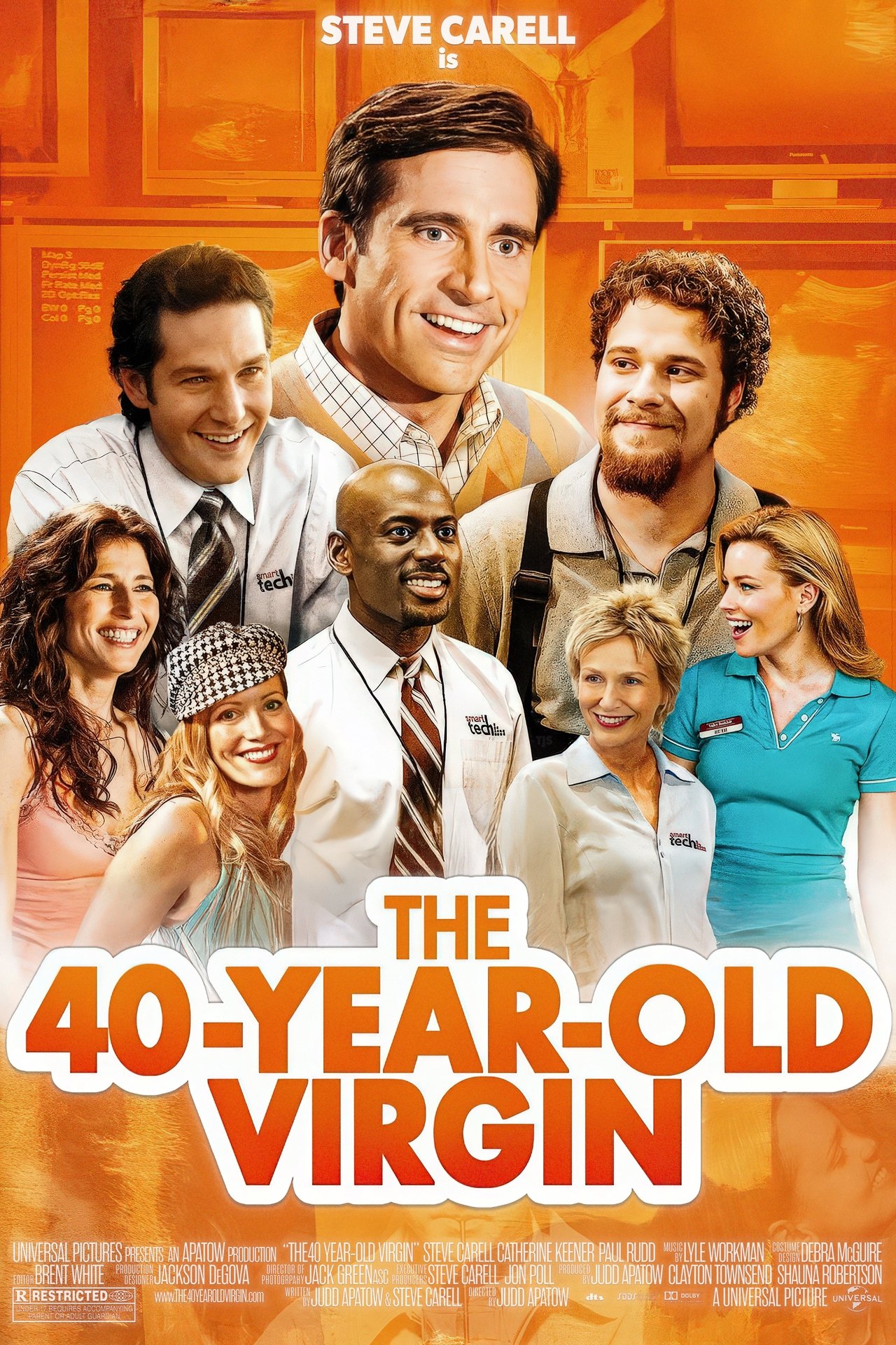 The 40-Year-Old Virgin (2005) Theatrical Cut 256Kbps 23.976Fps 48Khz 5.1Ch Disney+ DD+ E-AC3 Turkish Audio TAC