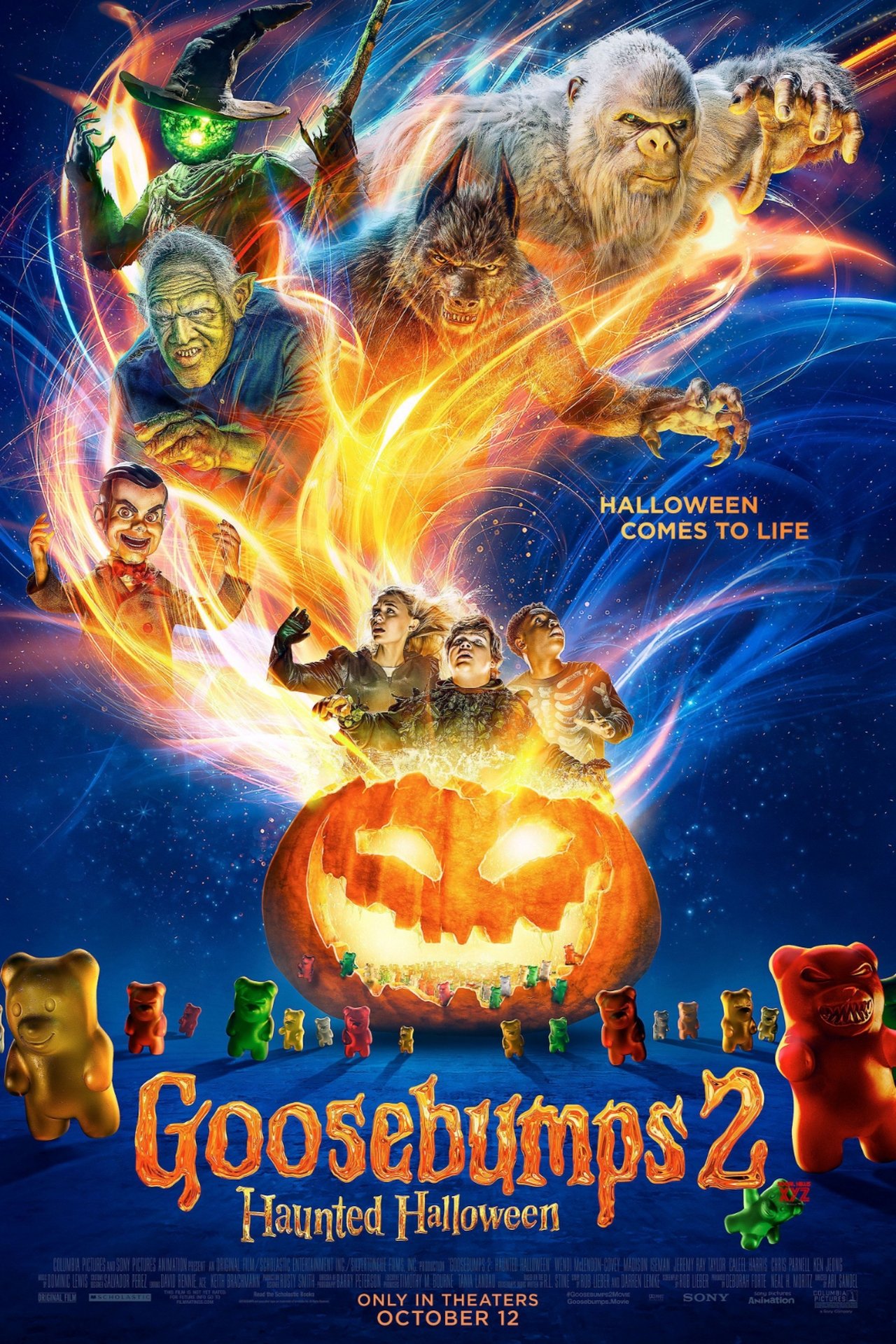 Goosebumps 2: Haunted Halloween (2018) 640Kbps 23.976Fps 48Khz 5.1Ch DD+ NF E-AC3 Turkish Audio TAC