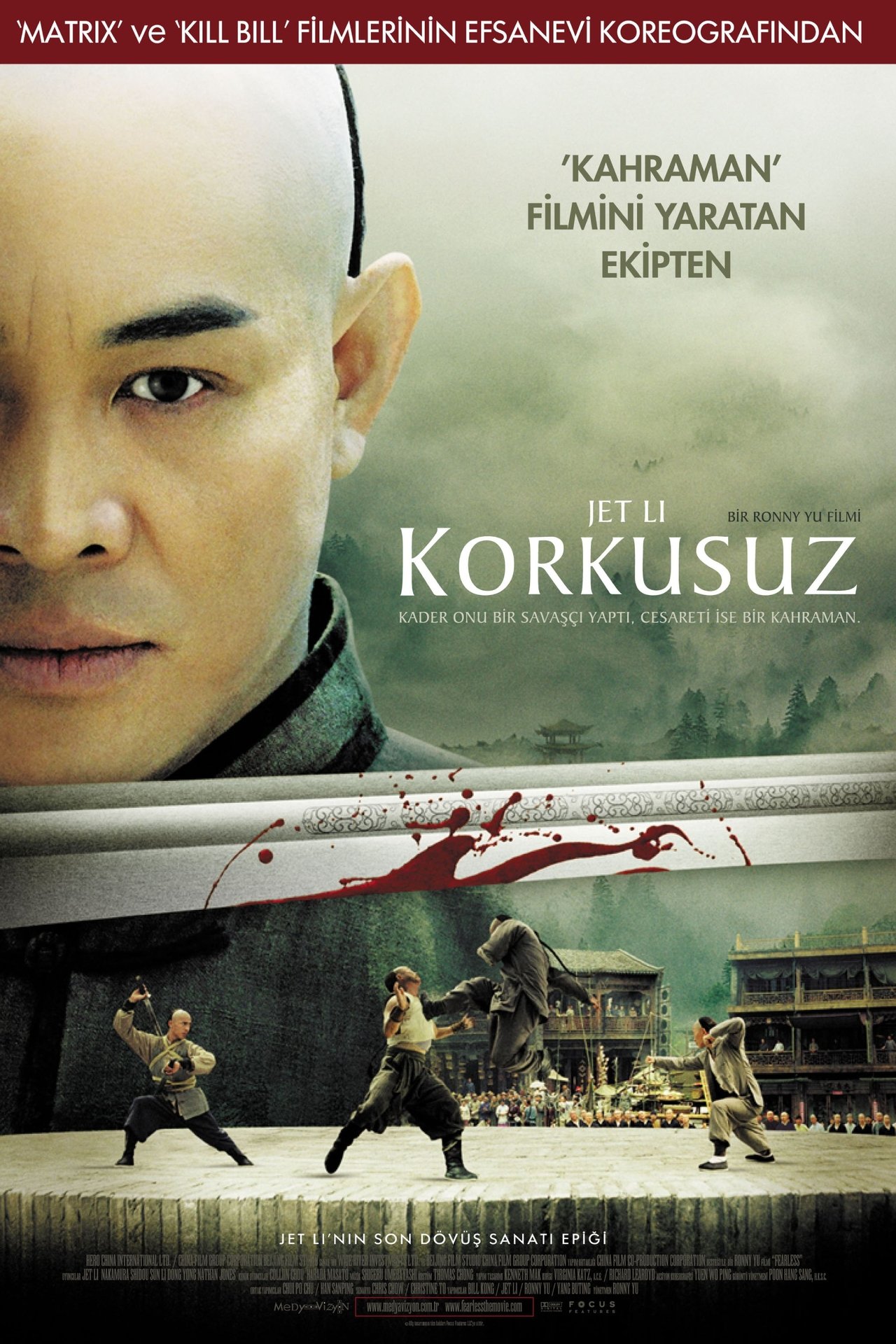 Fearless (2006) Director's Cut 192Kbps 23.976Fps 48Khz 2.0Ch DVD Turkish Audio TAC