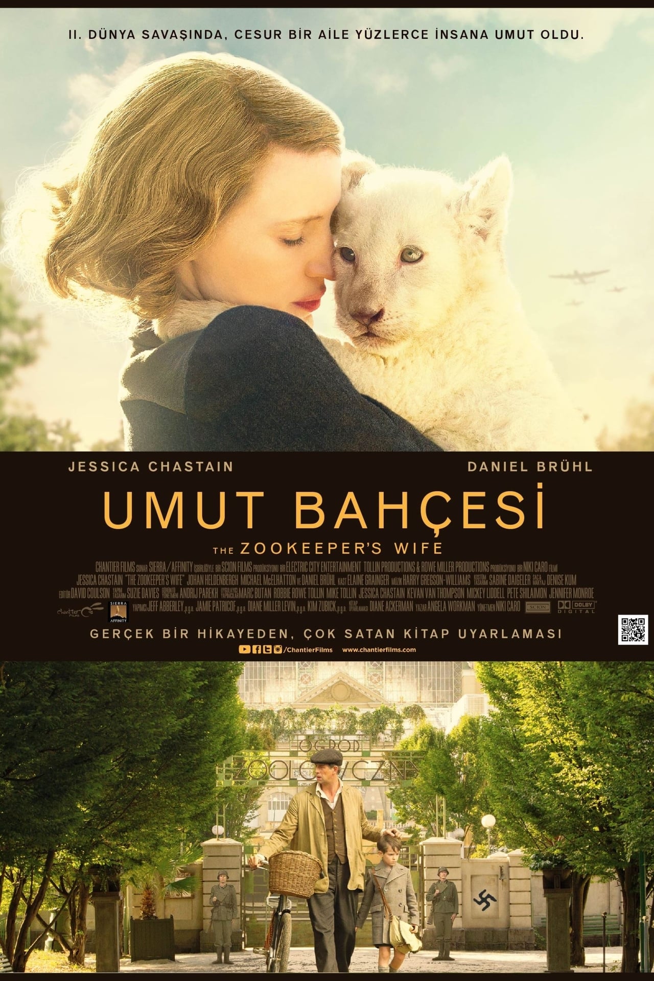 The Zookeeper's Wife (2017) 192Kbps 23.976Fps 48Khz 2.0Ch DigitalTV Turkish Audio TAC