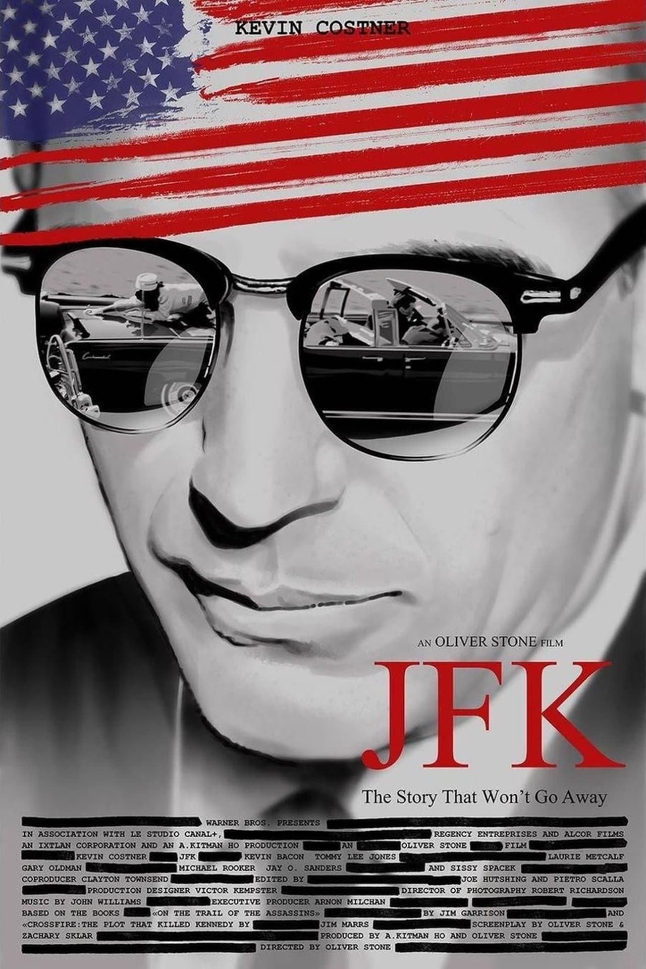 JFK (1991) Theatrical Cut 192Kbps 23.976Fps 48Khz 2.0Ch DigitalTV Turkish Audio TAC