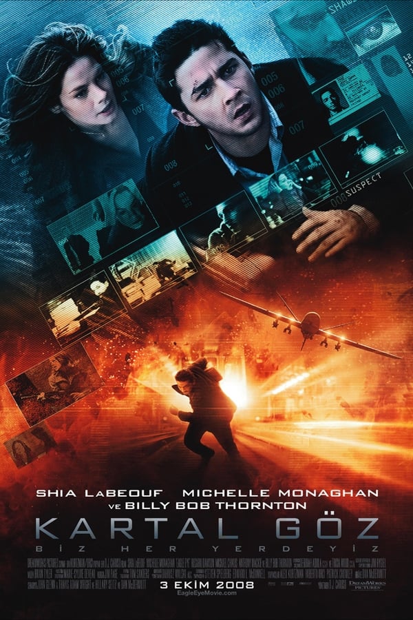 Eagle Eye (2008) 640Kbps 23.976Fps 48Khz 5.1Ch BluRay Turkish Audio TAC