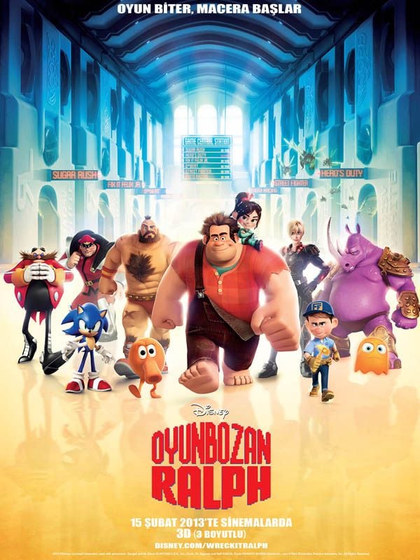 Wreck-It Ralph (2012) 256Kbps 23.976Fps 48Khz 5.1Ch Disney+ DD+ E-AC3 Turkish Audio TAC