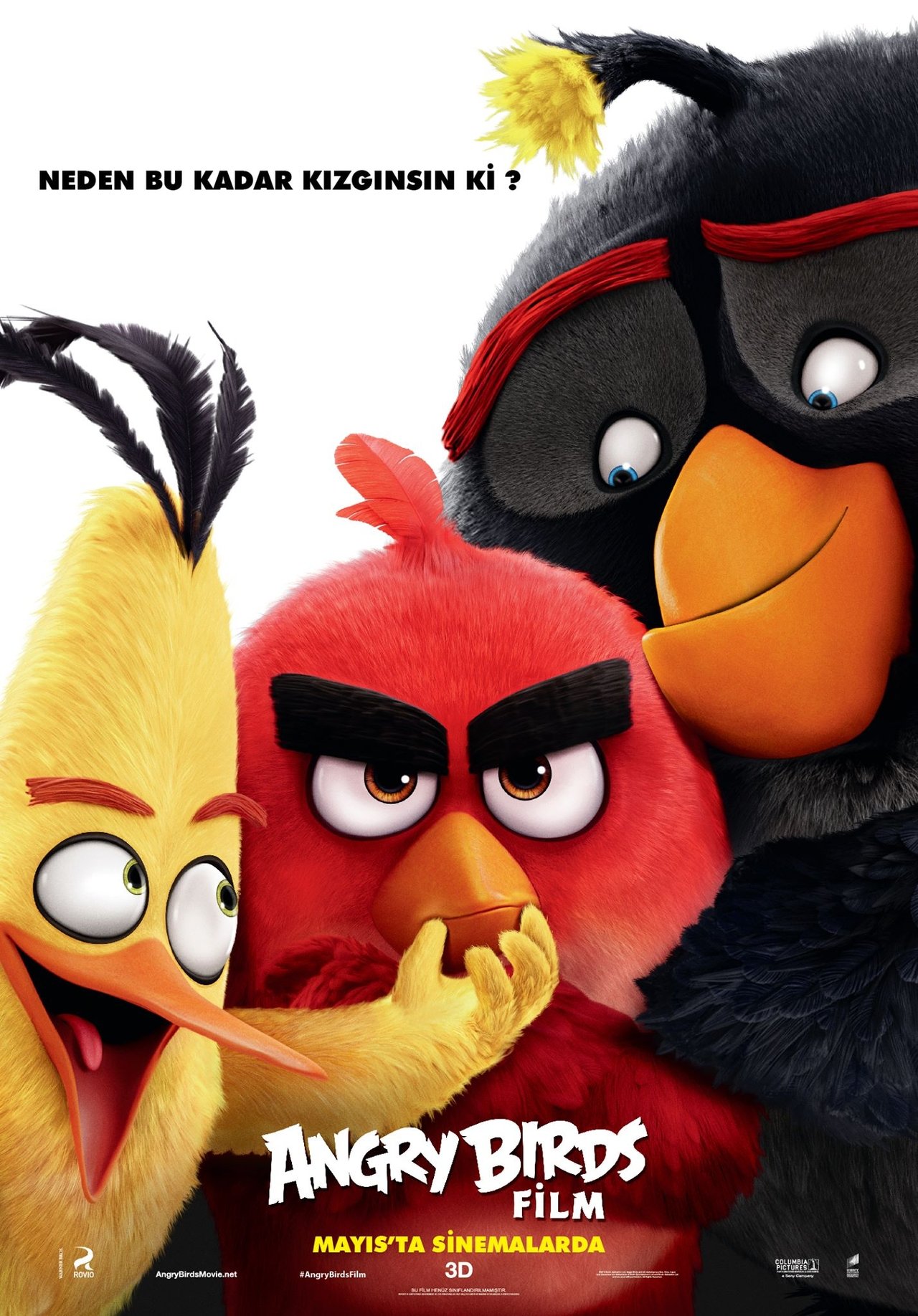 The Angry Birds Movie (2016) 224Kbps 23.976Fps 48Khz 2.0Ch DD+ AMZN E-AC3 Turkish Audio TAC