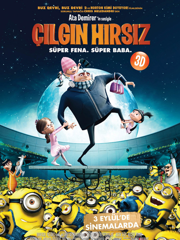 Despicable Me (2010) 224Kbps 23.976Fps 48Khz 2.0Ch DD+ AMZN E-AC3 Turkish Audio TAC